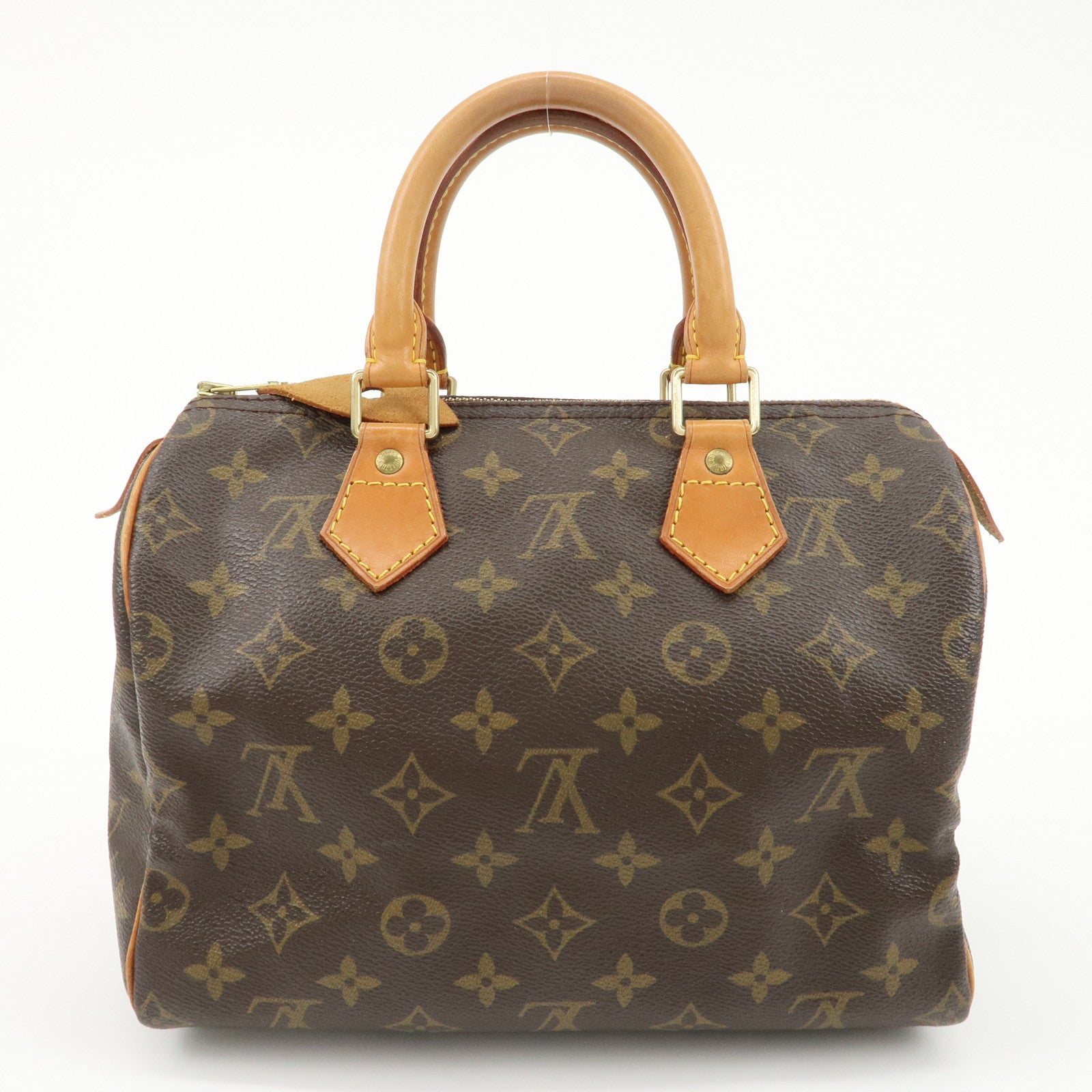 Louis Vuitton Monogram Speedy 25 Hand Bag Boston Bag M41528 Used