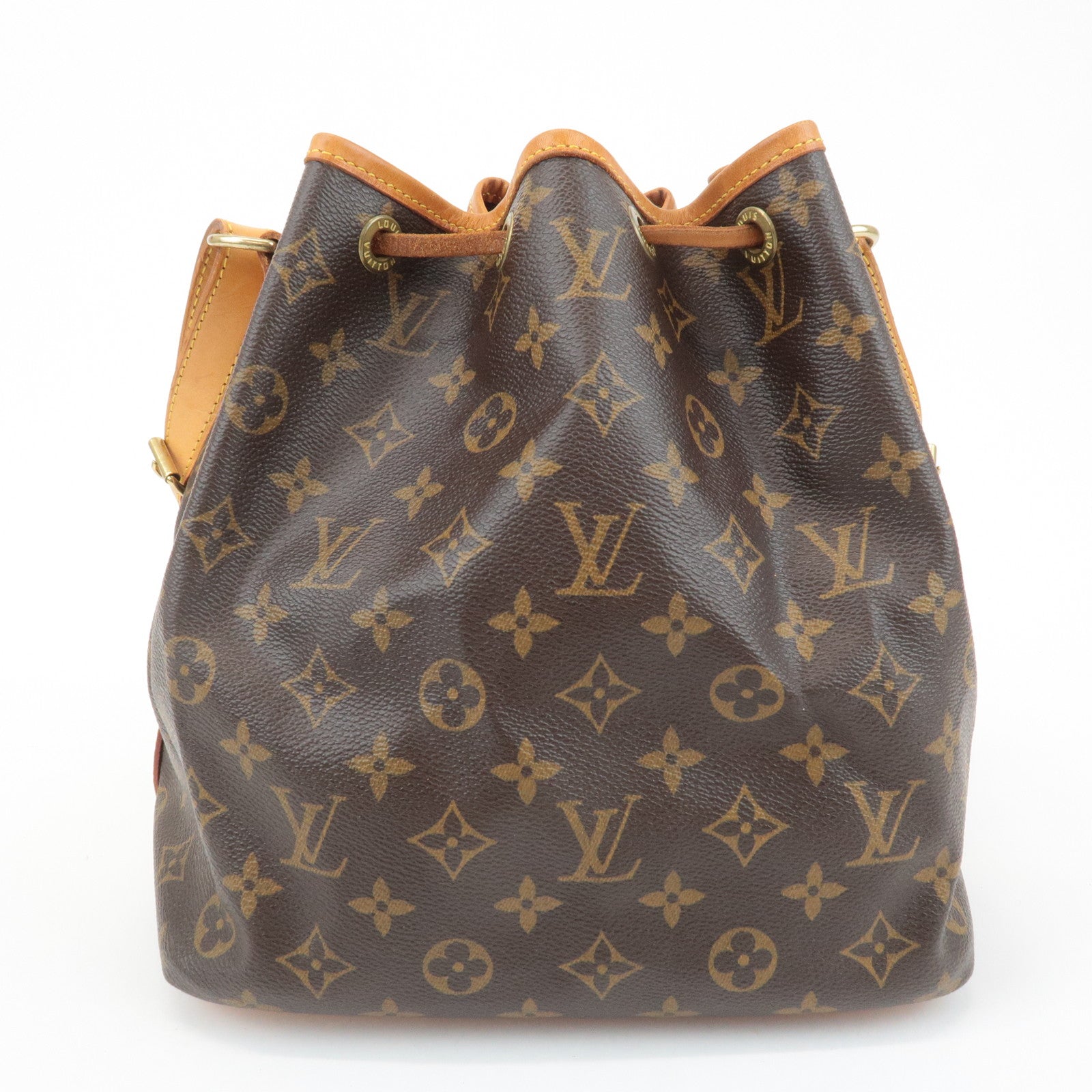 Louis Vuitton Monogram Petit Noe Shoulder Bag Brown M42226 Used