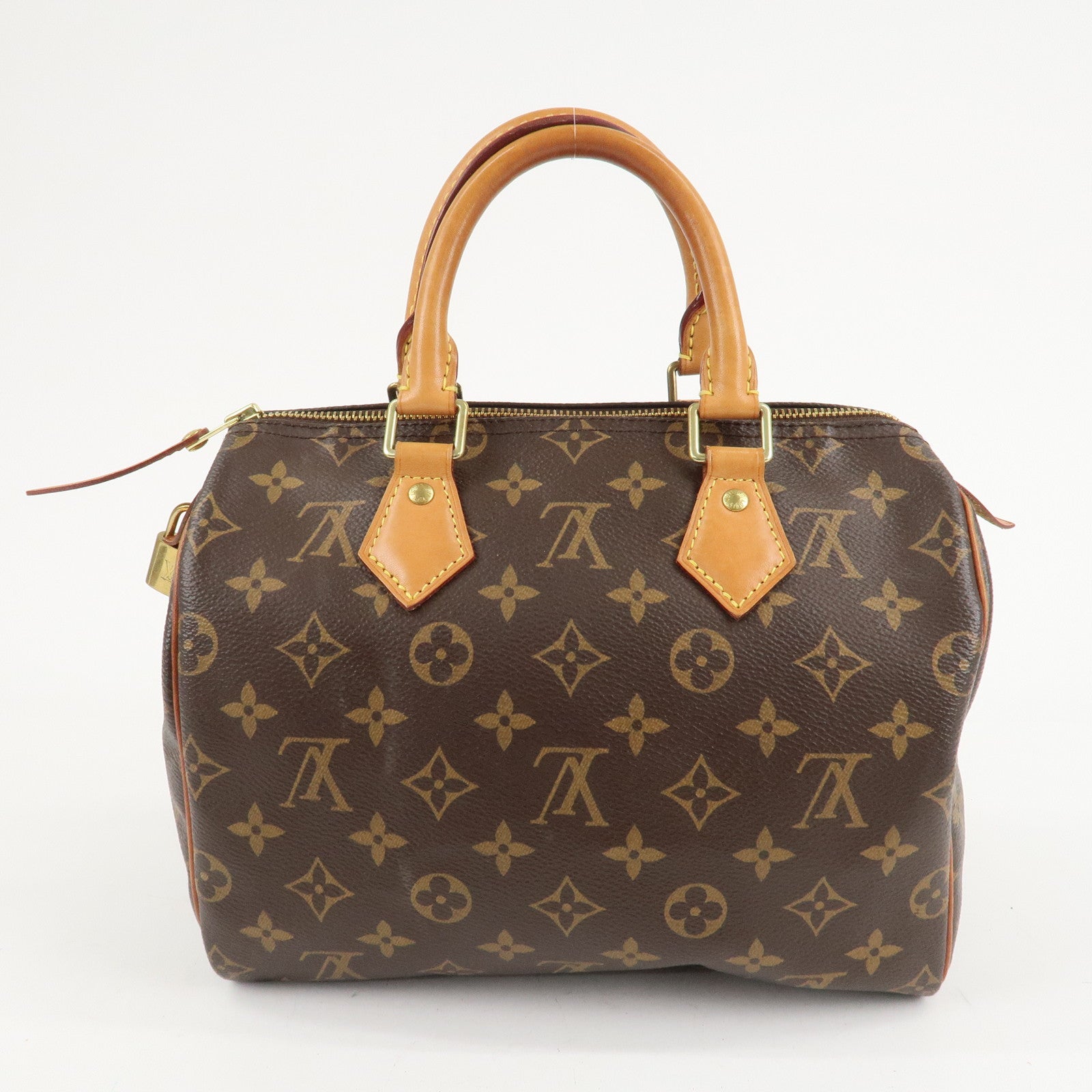 Louis Vuitton Monogram Speedy 25 Hand Bag Boston Bag M41109 Used