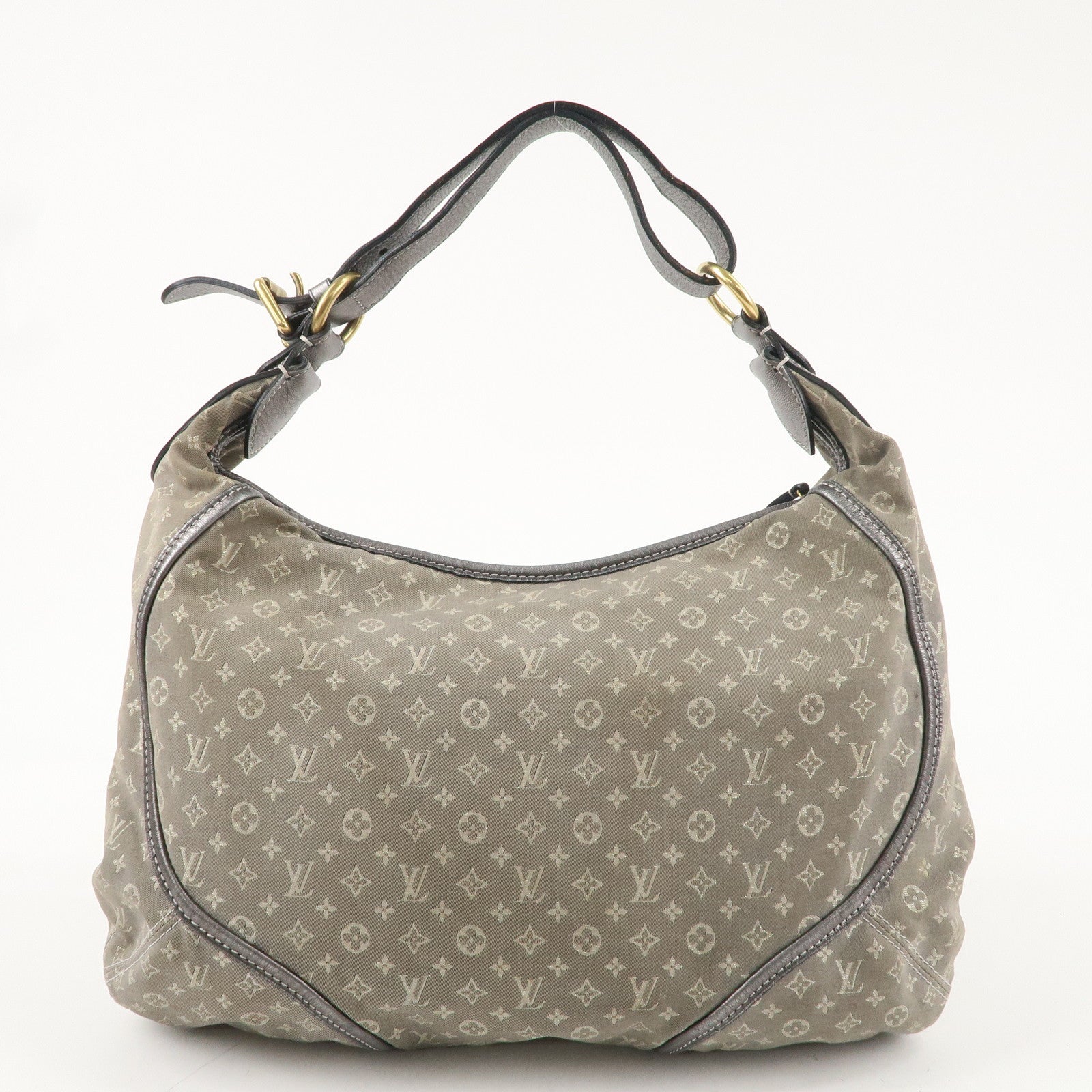 Louis Vuitton Monogram MiniLin Manon MM ShoulderBag Platine M95618