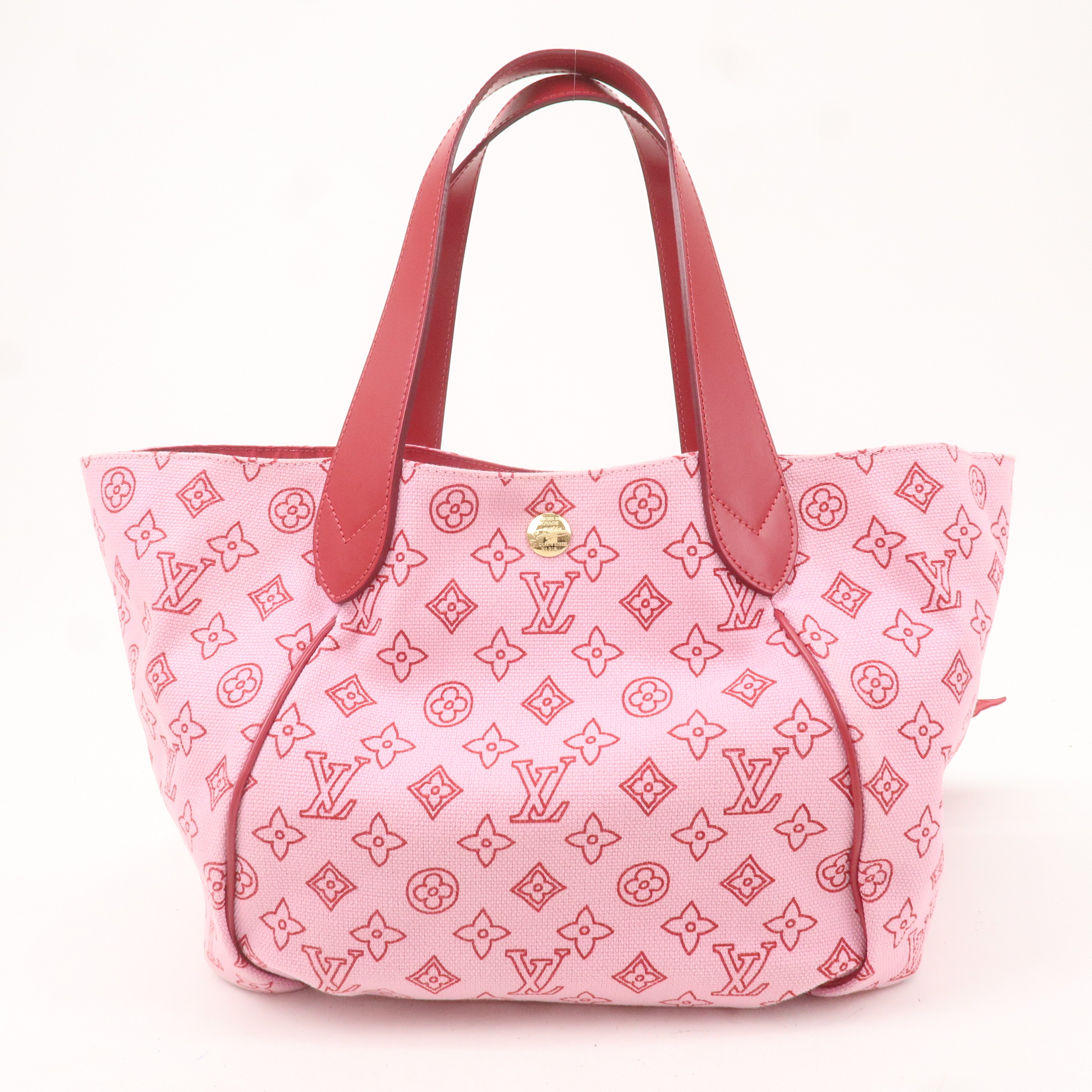 Louis Vuitton Beach Line Cabas Ipanema PM Tote Bag Rose M95984