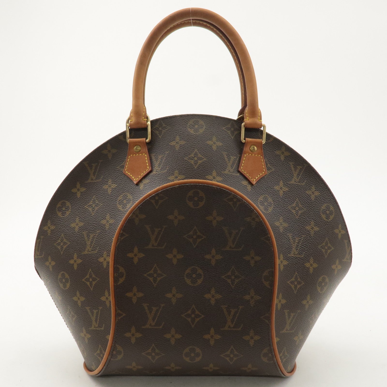 Louis Vuitton Monogram Ellipse MM Hand Bag Brown M51126