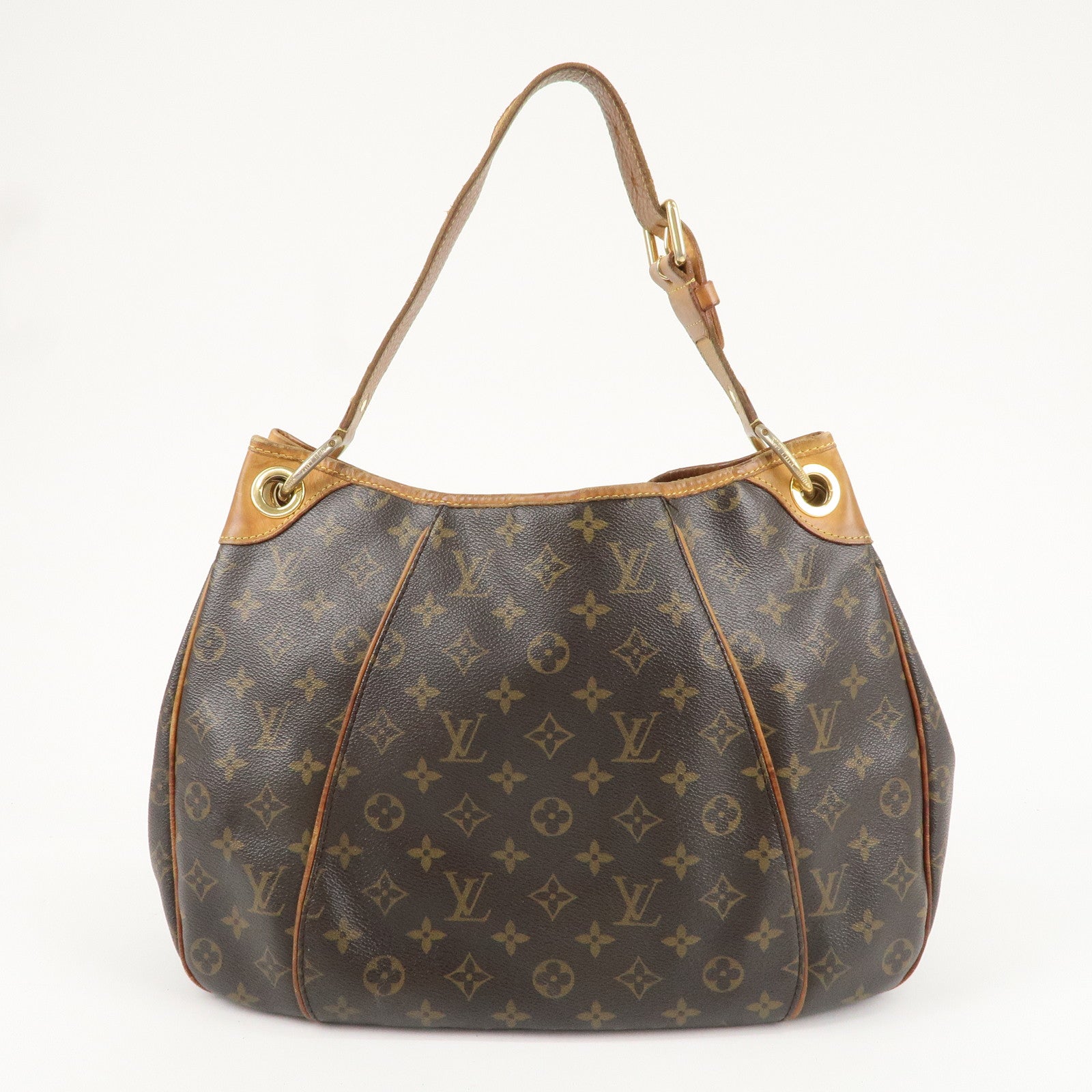 Louis Vuitton Monogram Galliera PM Shoulder Bag Brown M56382