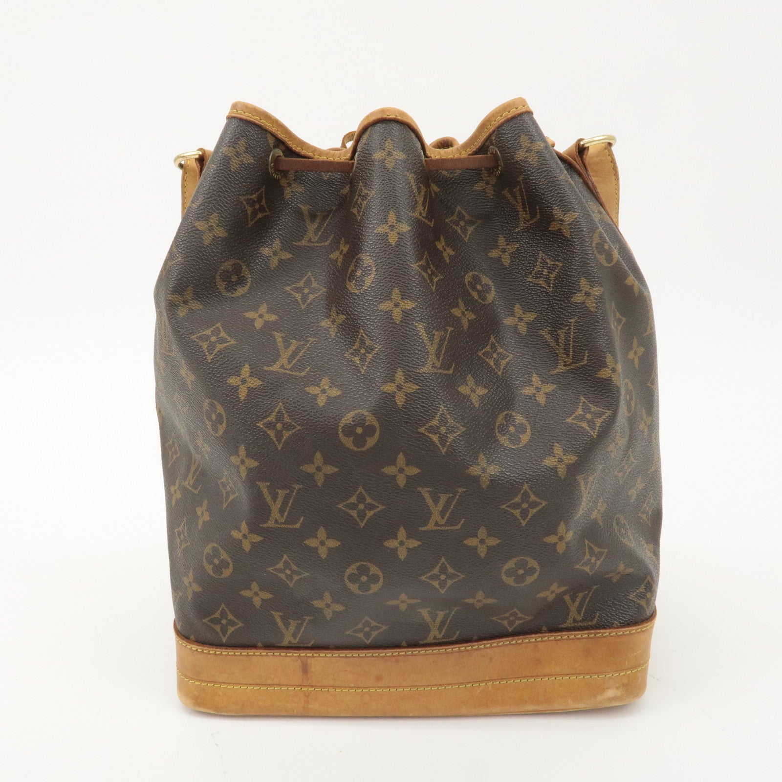 Louis Vuitton Monogram Noe Shoulder Bag Hand Bag Brown M42224 Used