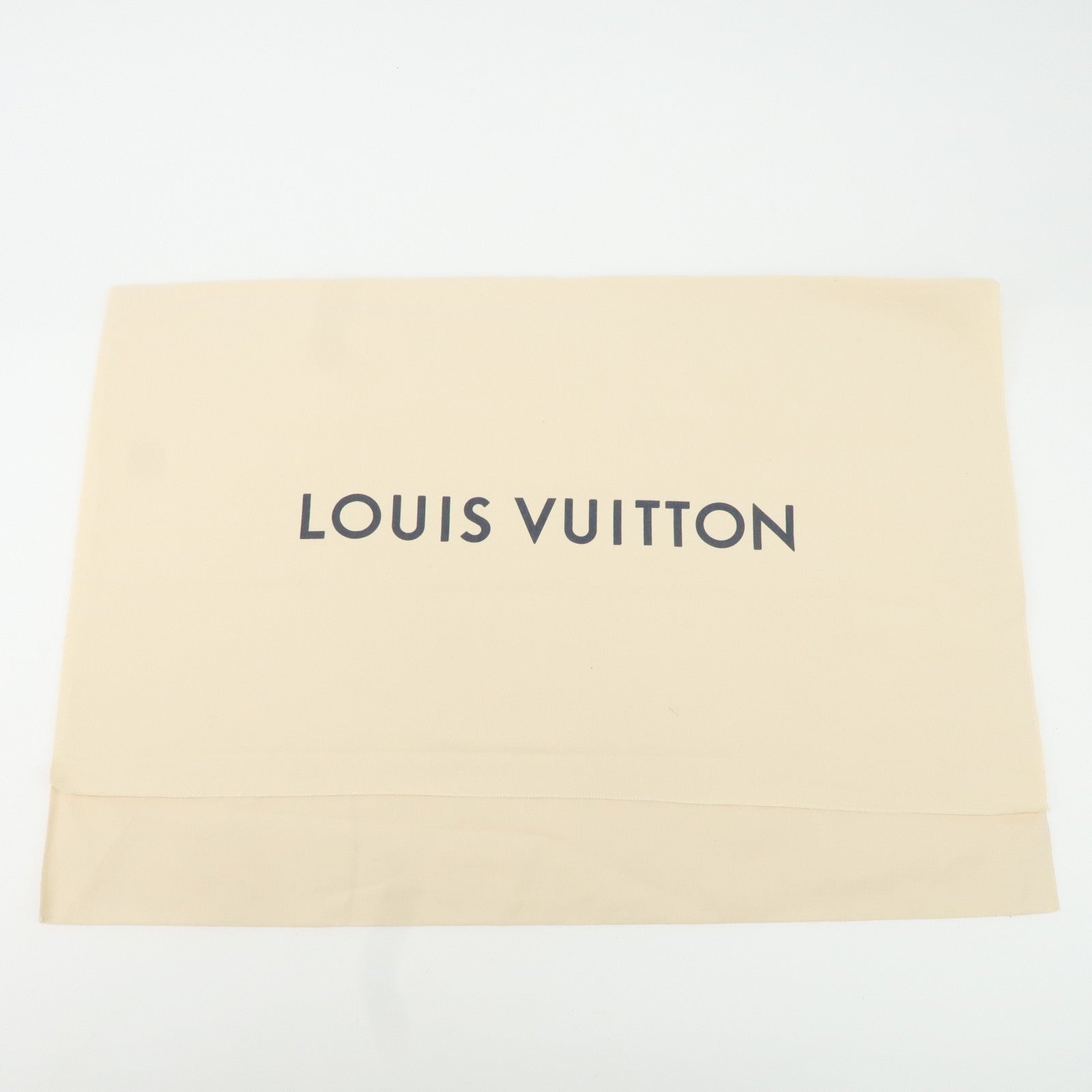 Louis Vuitton Set Of 10 Dust Bag Flap Style Beige Used