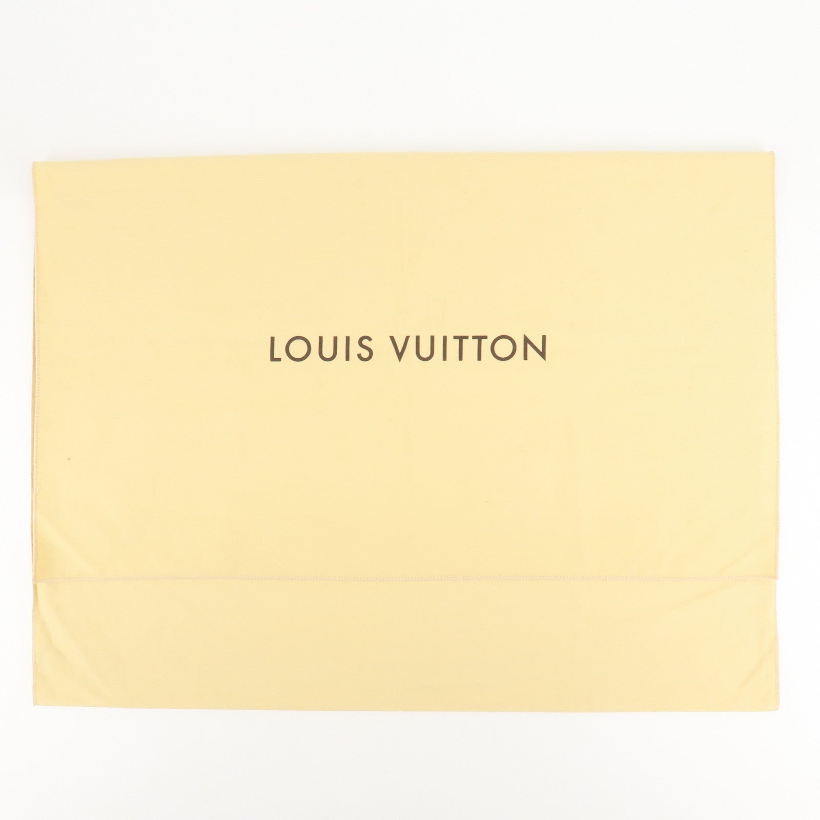 Louis Vuitton Set of 15 Dust Bag Storage Bag Flap Beige Used