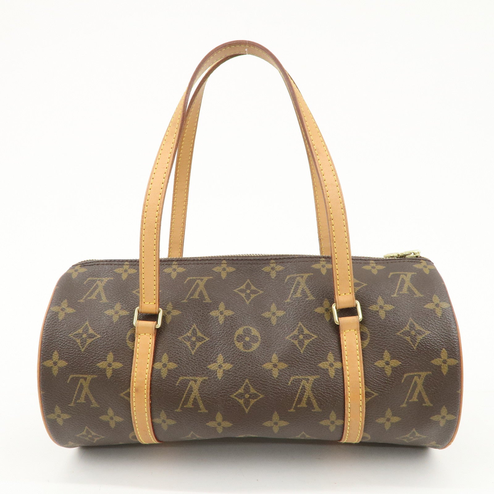 Louis Vuitton Monogram Papillon 30 Hand Bag New Style M51385 Used