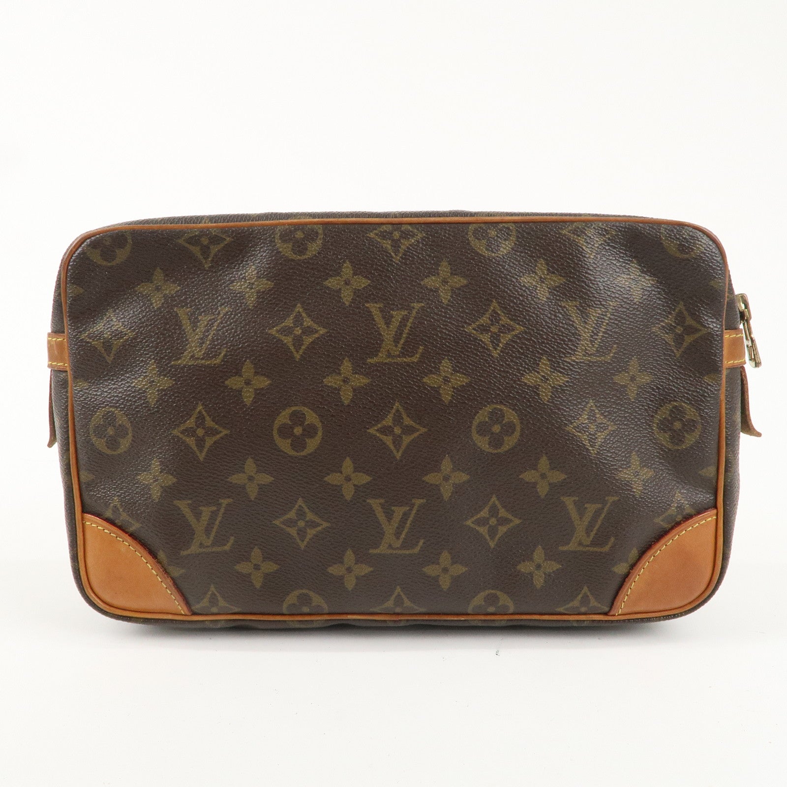 Louis Vuitton Monogram Compiegne 28 Pouch Clutch Bag M51845