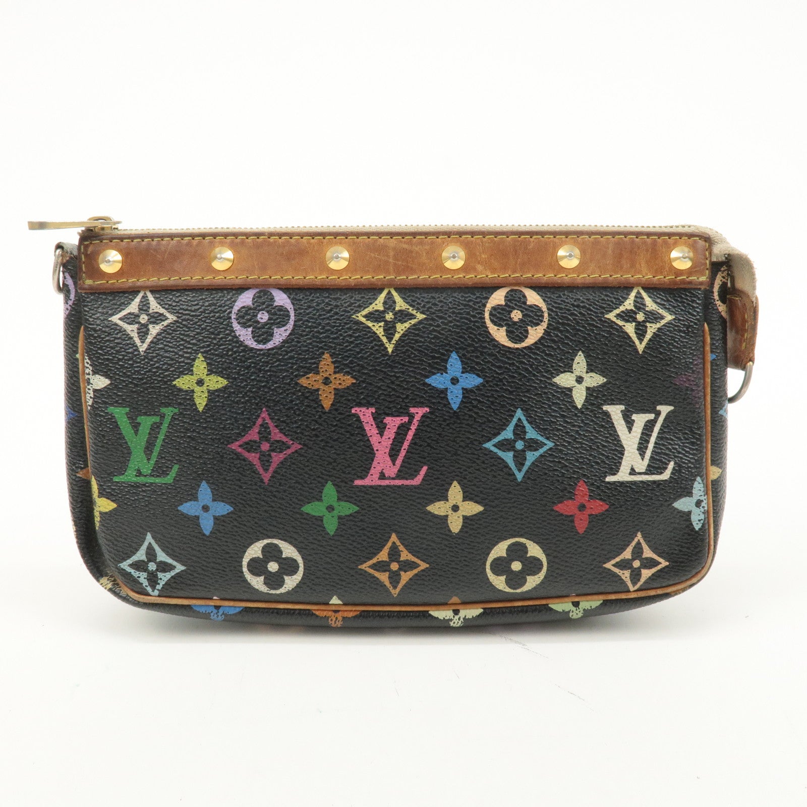 Louis Vuitton Monogram Multicolor Pochette Accessoires Noir M92648