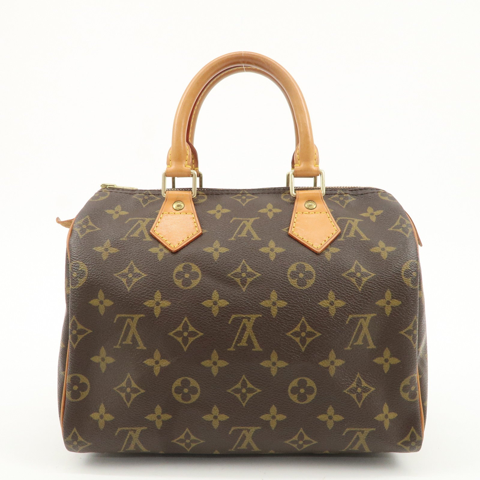 Louis Vuitton Monogram Speedy 25 Hand Bag Boston Bag M41528 Used