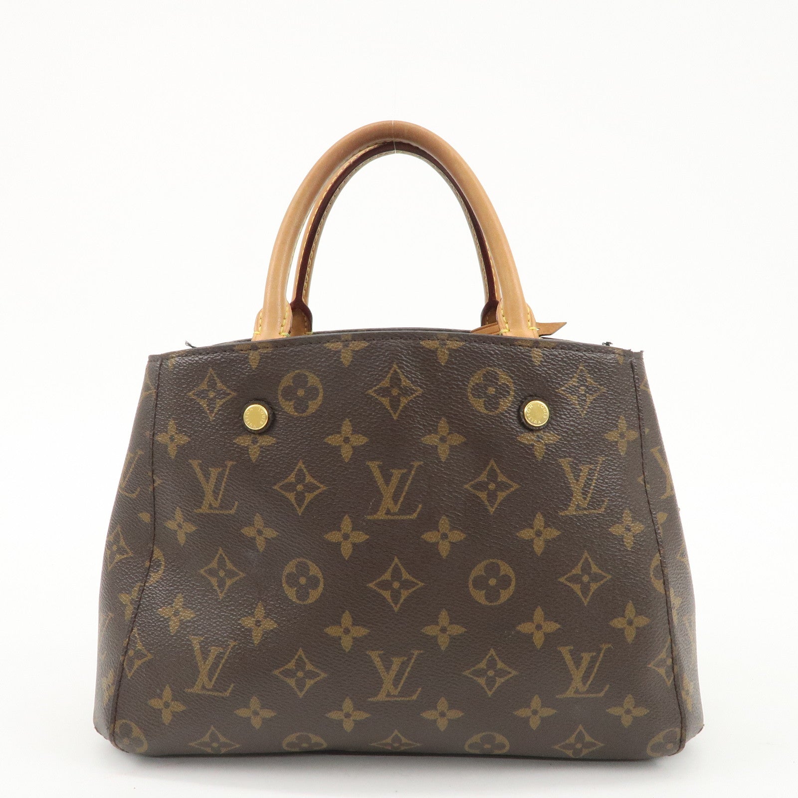 Louis Vuitton Monogram Montaigne BB 2Way Bag Hand Bag M41055 Used