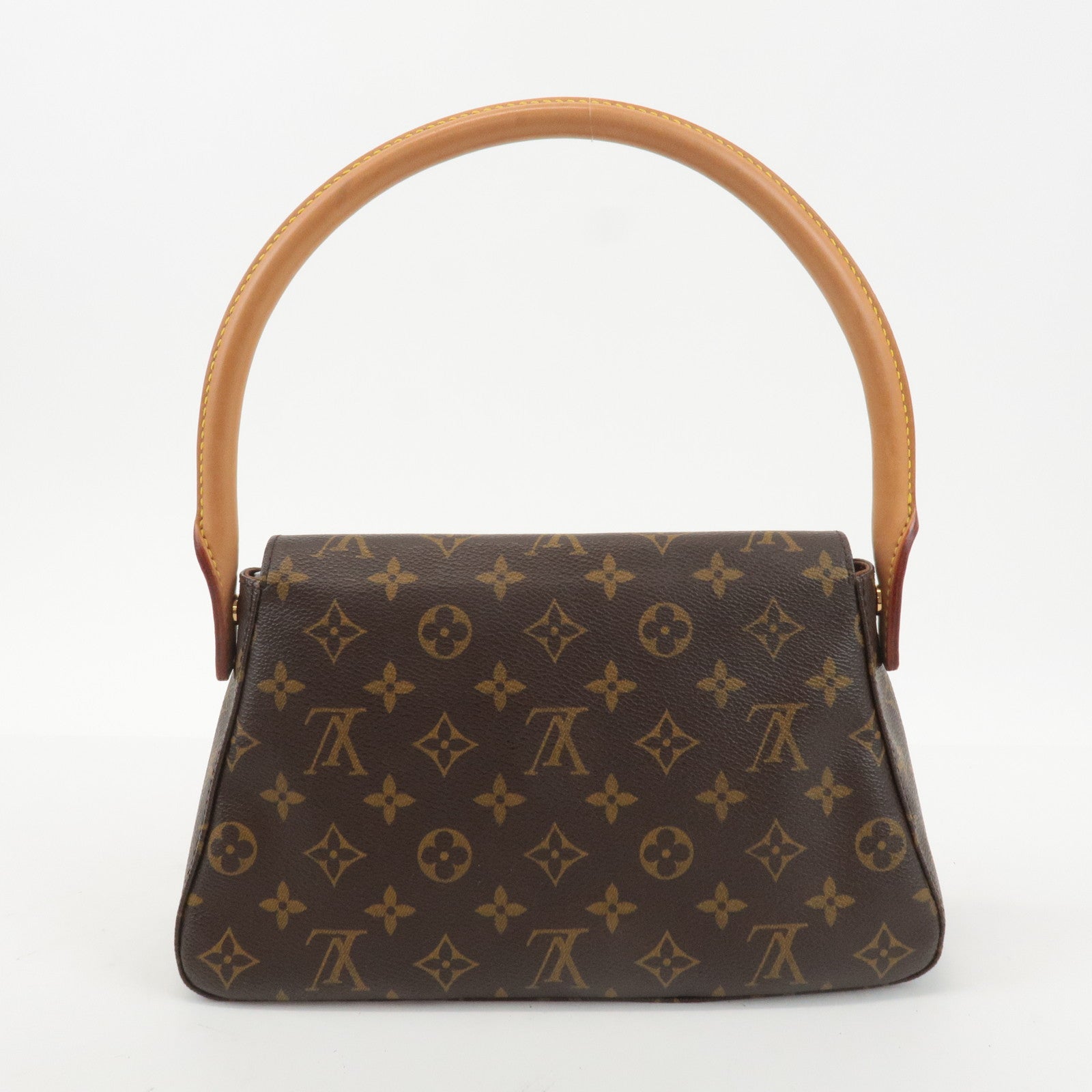 Louis Vuitton Monogram Mini Looping Shoulder Bag Brown M51147