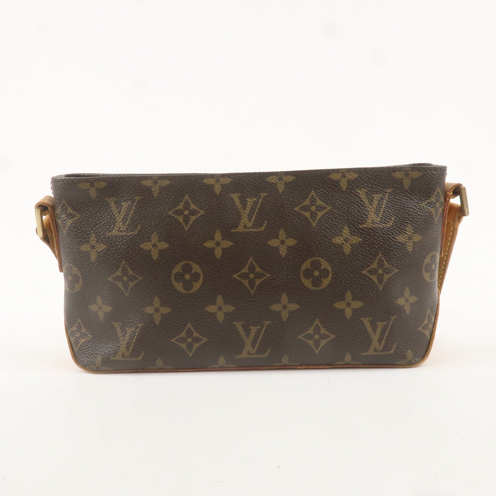 Louis Vuitton Monogram Trotteur Shoulder Bag Brown M51240