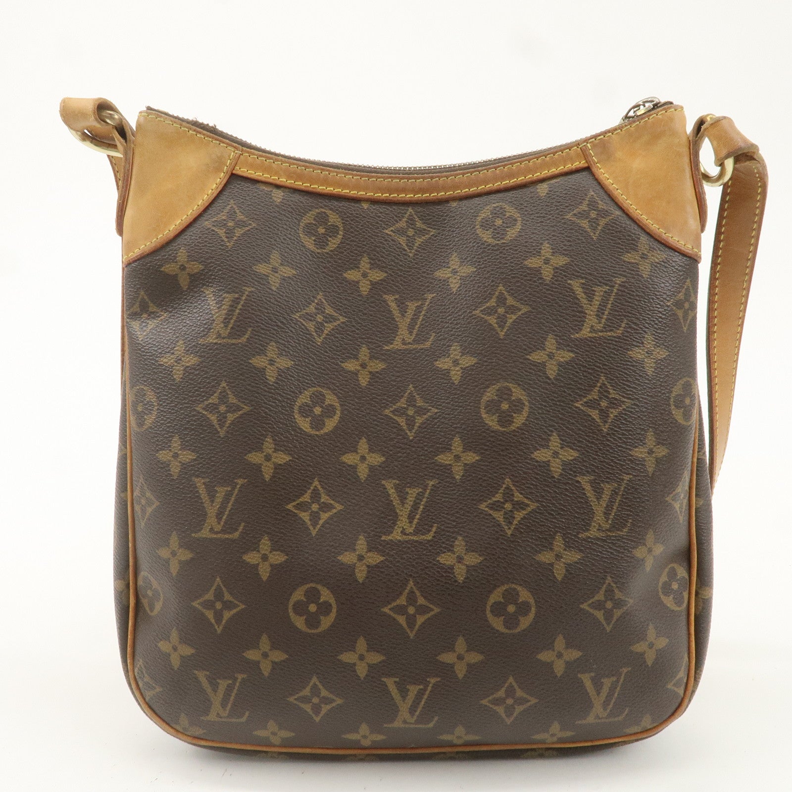 Louis Vuitton Monogram Odeon PM Shoulder Bag Brown M56390