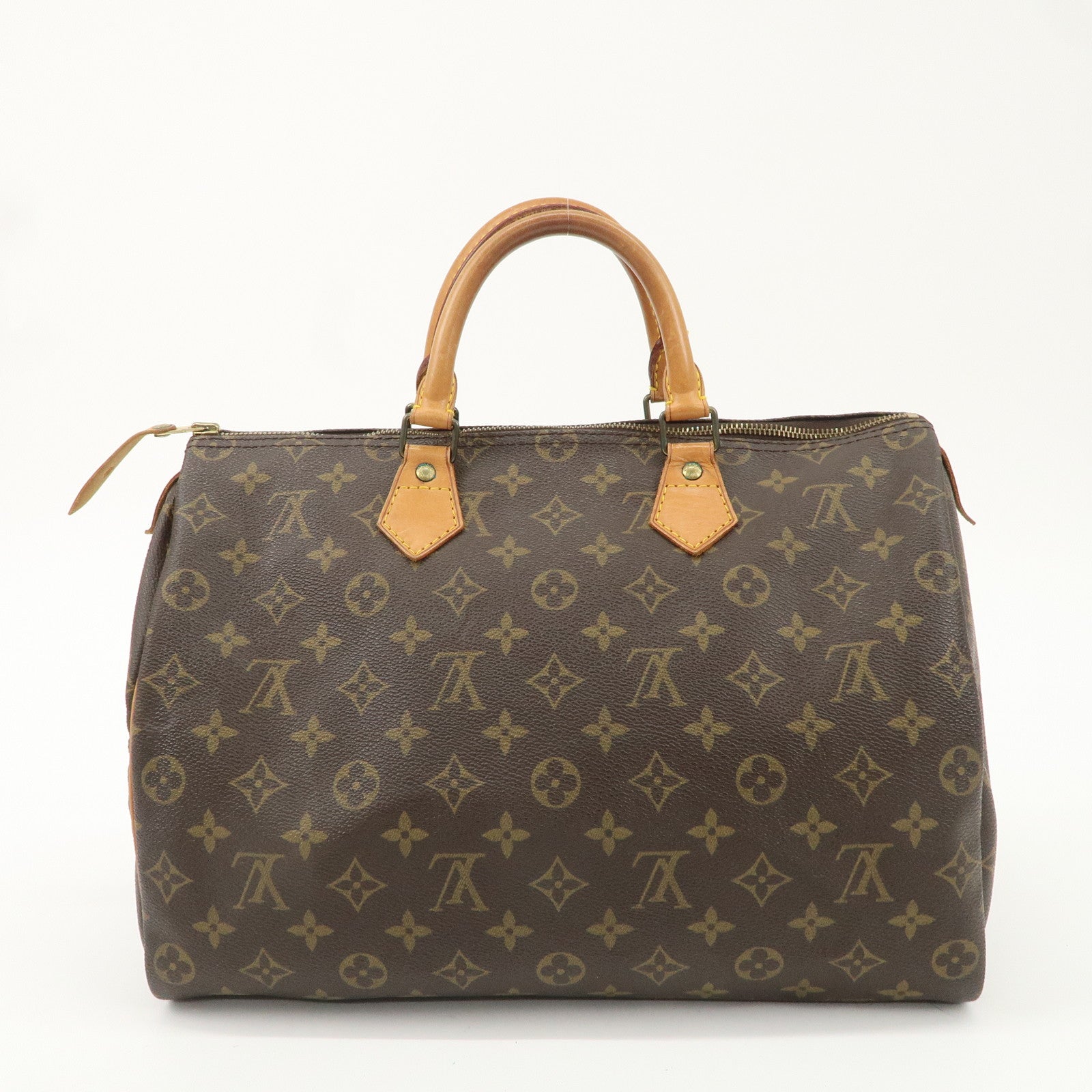 Louis Vuitton Monogram Speedy 35 Hand Bag Boston Bag M41524