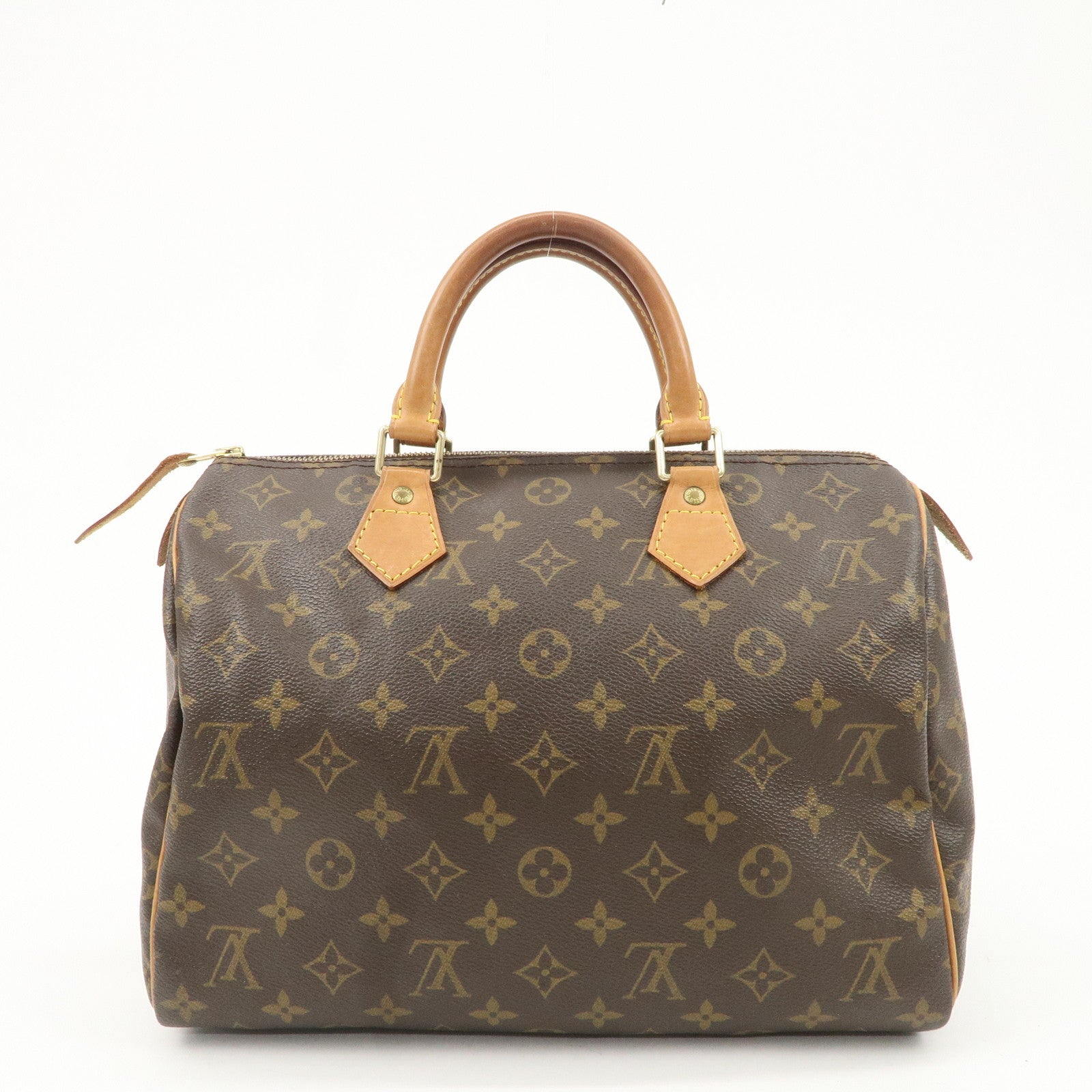 Louis Vuitton Monogram Speedy 30 Hand Bag Boston Bag M41526 Used