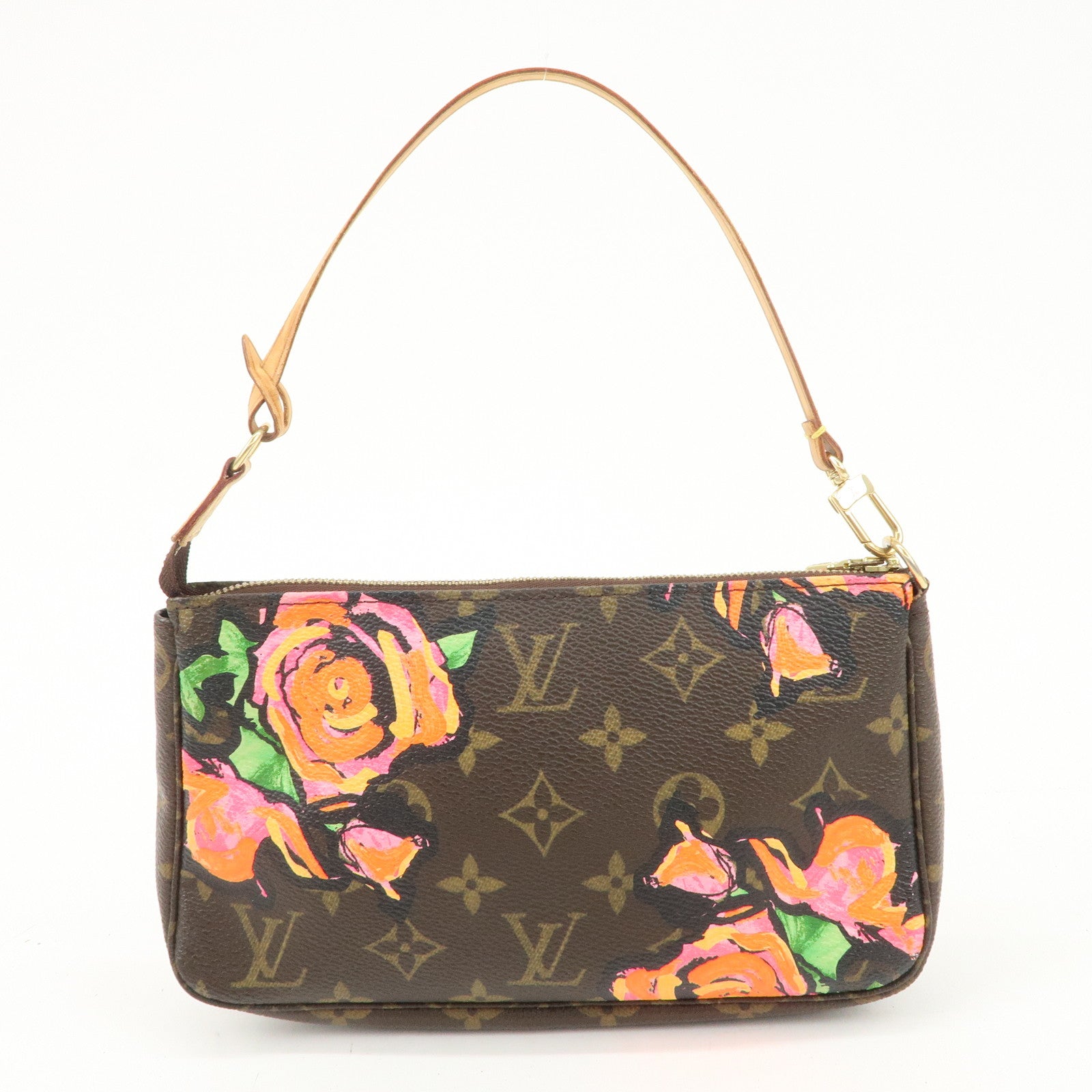 Louis Vuitton Monogram Rose Pochette Accessoires Pouch M48615 Used