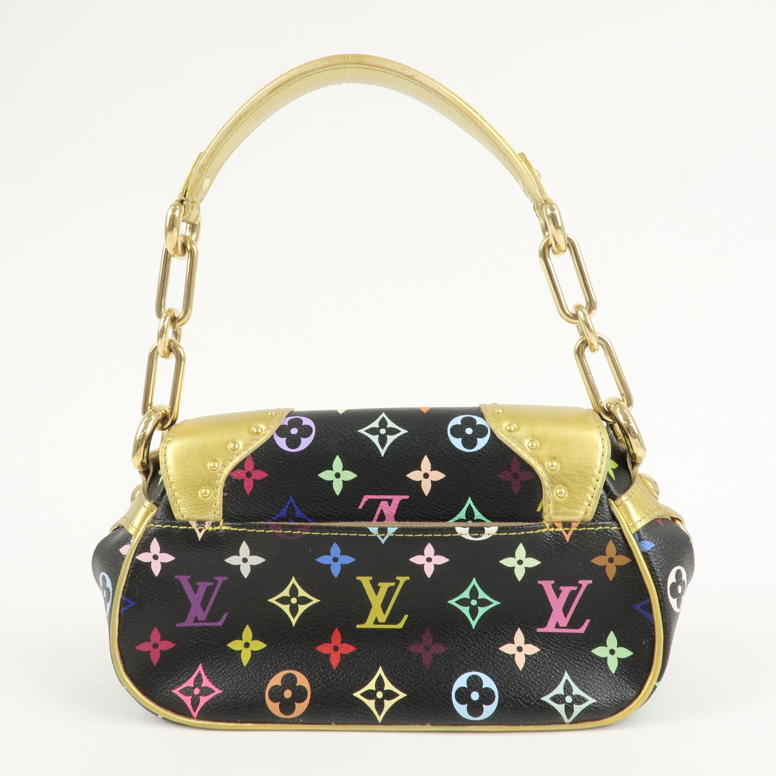 Louis Vuitton Monogram Multicolor Marilyn All Hand Bag M40207 Used