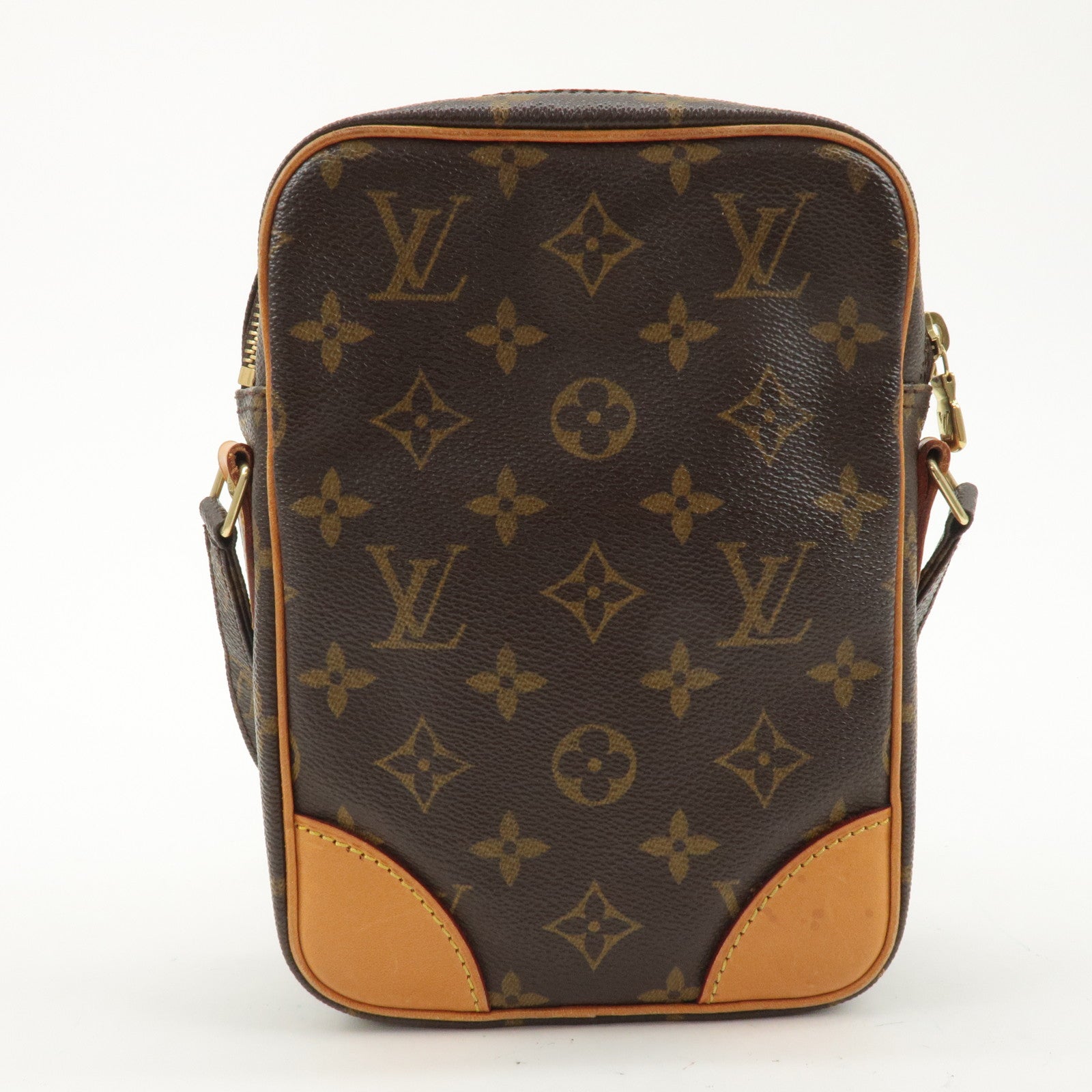 Louis Vuitton Monogram Danube Shoulder Bag Brown M45266