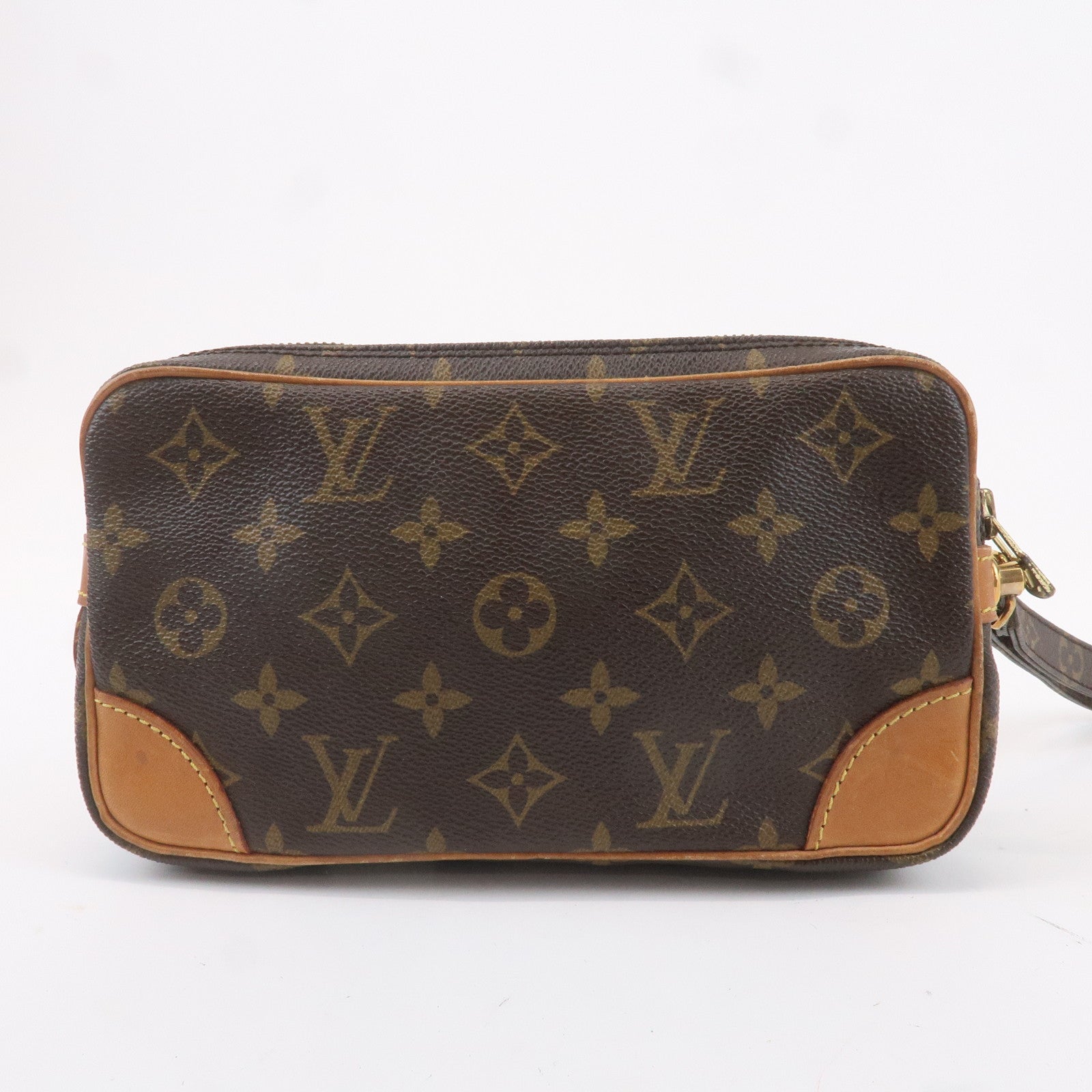 Louis Vuitton Monogram Marly Dragonne PM Clutch Bag M51827