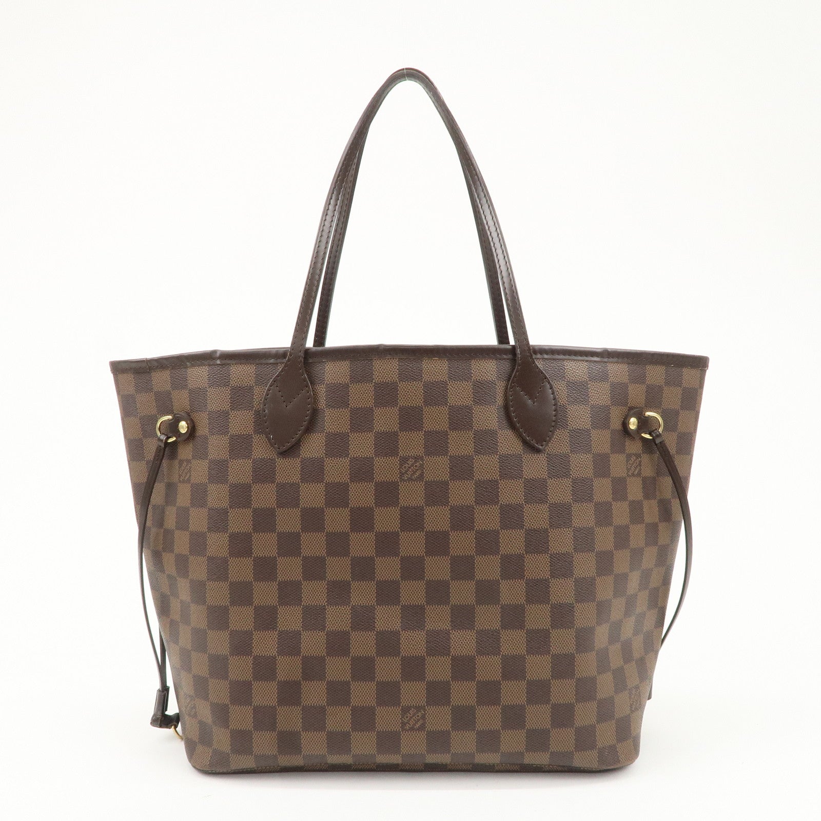 Louis Vuitton Damier Neverfull MM Tote Bag Shoulder Bag N51105 Used