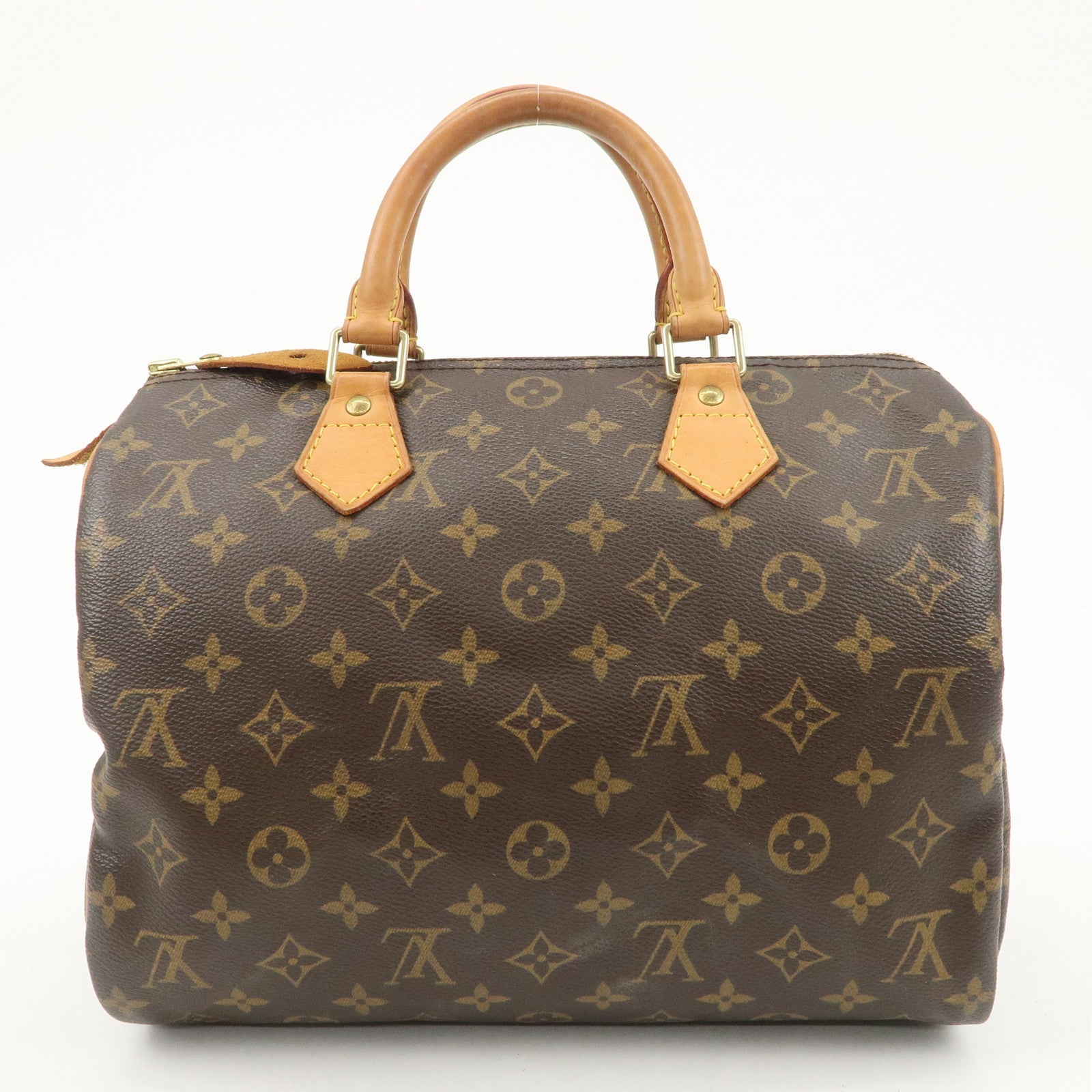 Louis Vuitton Monogram Speedy 30 Hand Bag Boston Bag M41526 Used