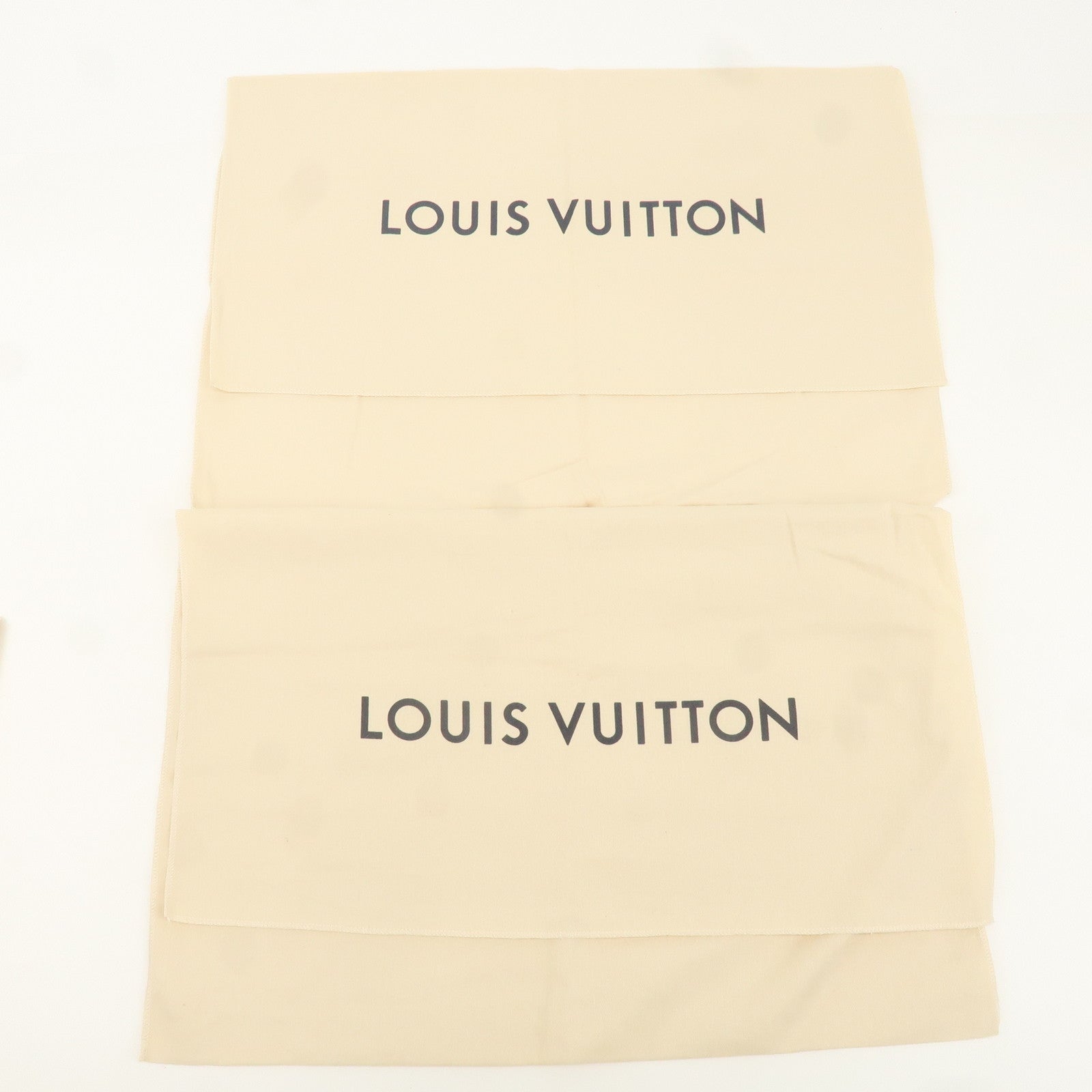 Louis Vuitton Set of 10 Dust Bag Storage Bag New Style Beige