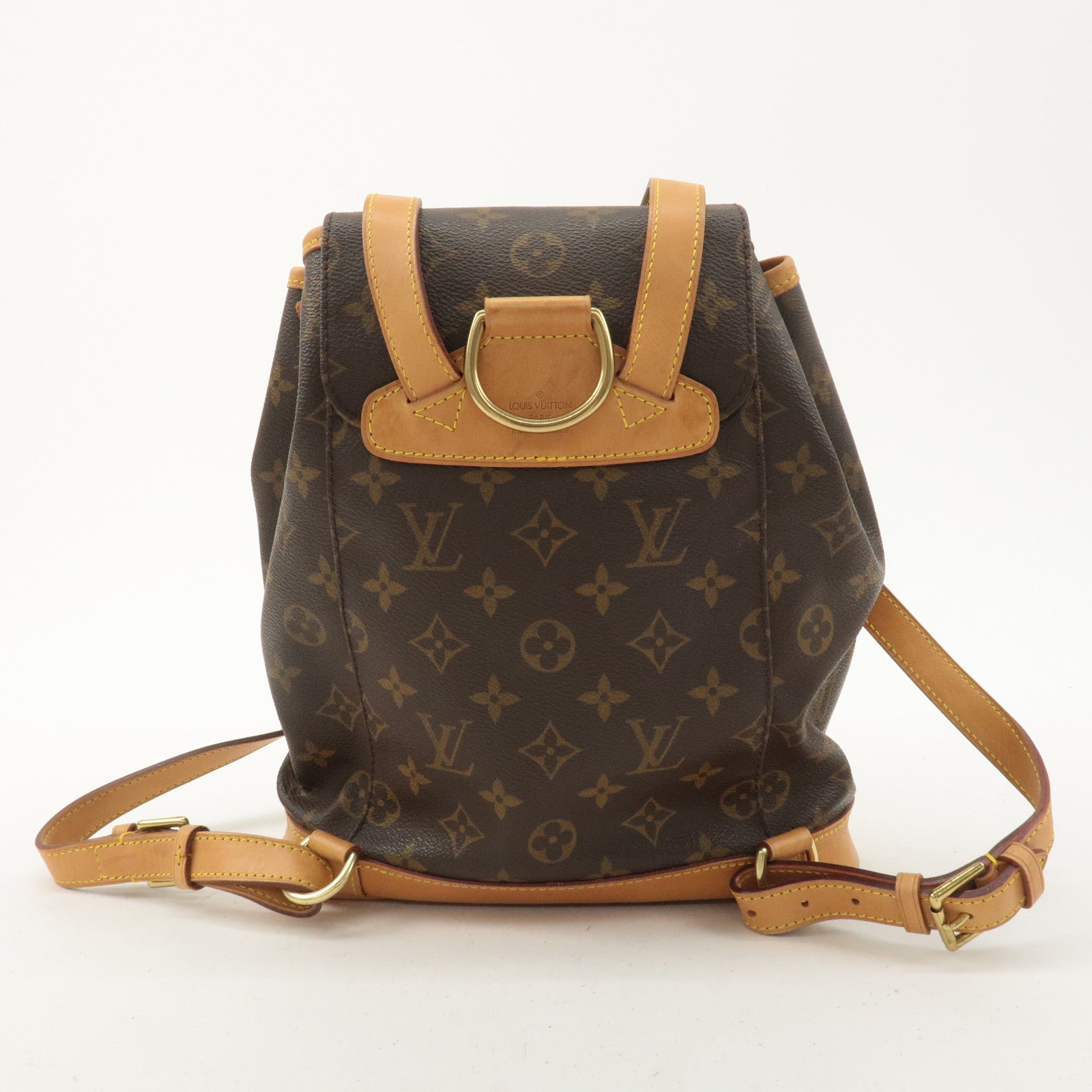 Louis Vuitton Monogram Montsouris MM Backpack Brown M51136