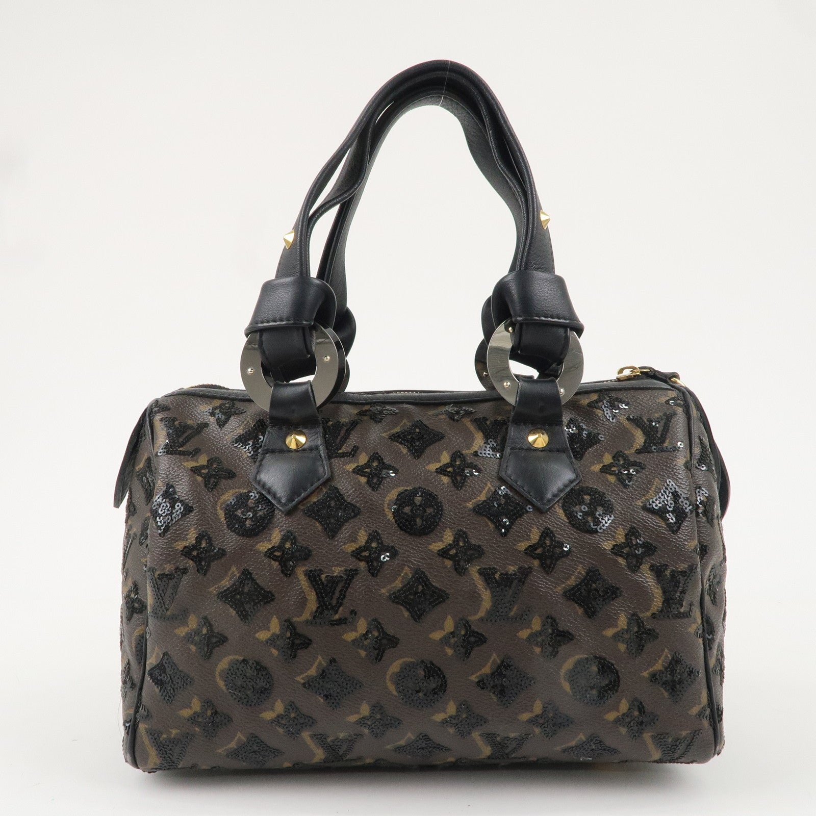 Louis Vuitton Monogram Eclipse Canvas Speedy 30 Noir M40243