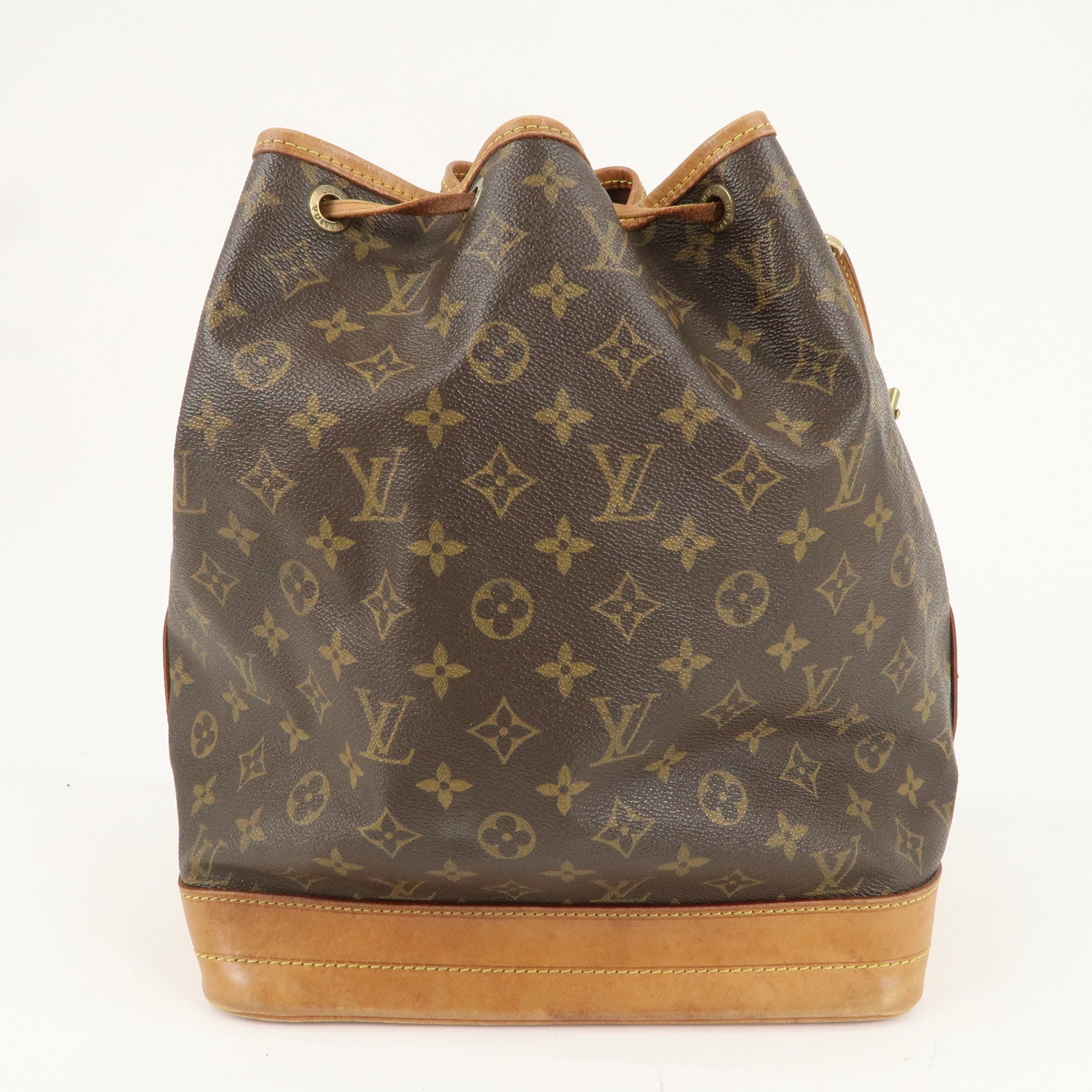 Louis Vuitton Monogram Noe Shoulder Bag Hand Bag Brown M42224