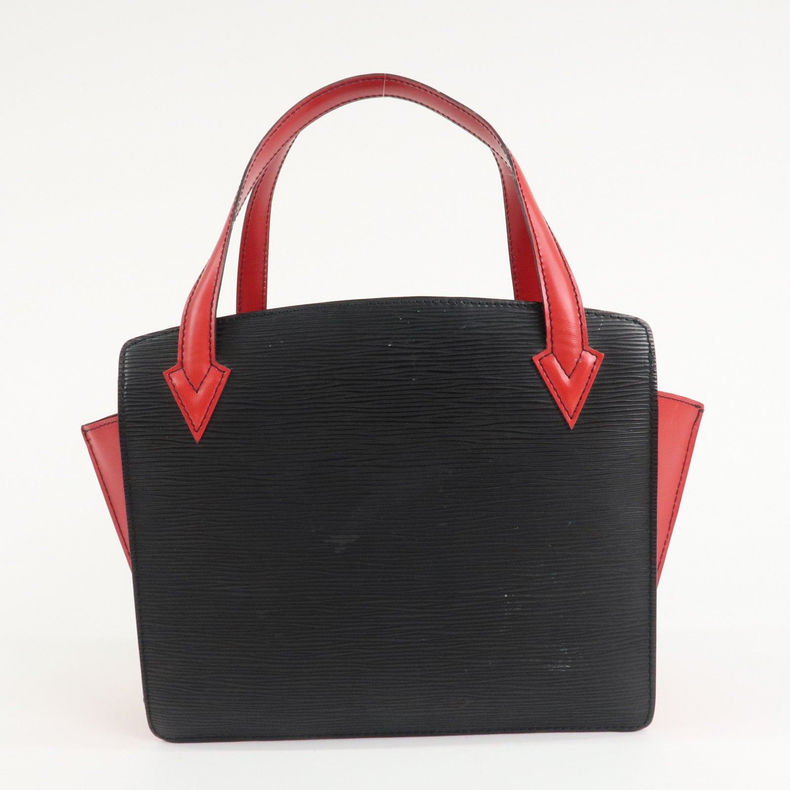 Louis Vuitton Epi Varennes Hand Bag Noir Red  M52387 Used