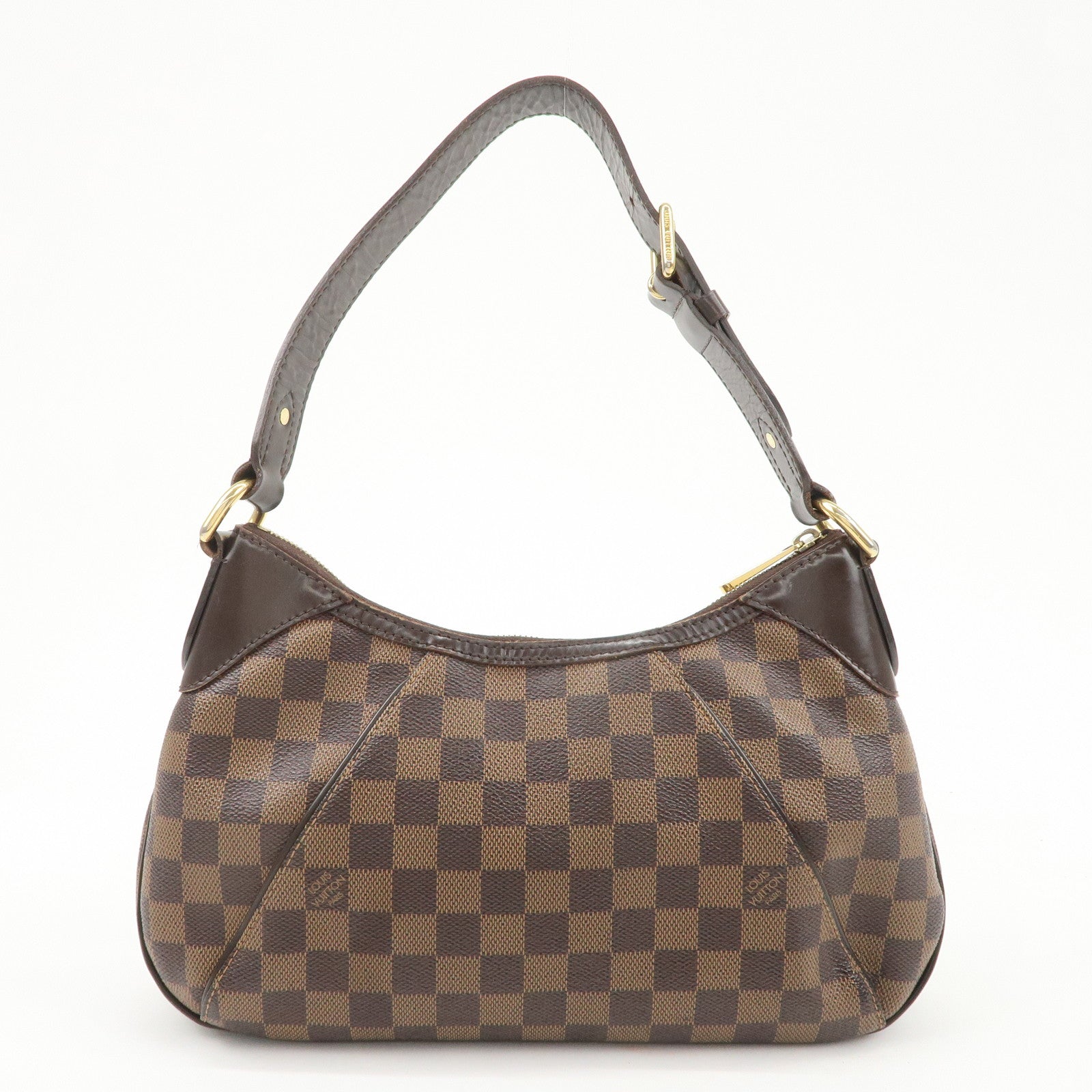 Louis Vuitton Damier Thames PM Shoulder Bag Hand Bag N48180 Used