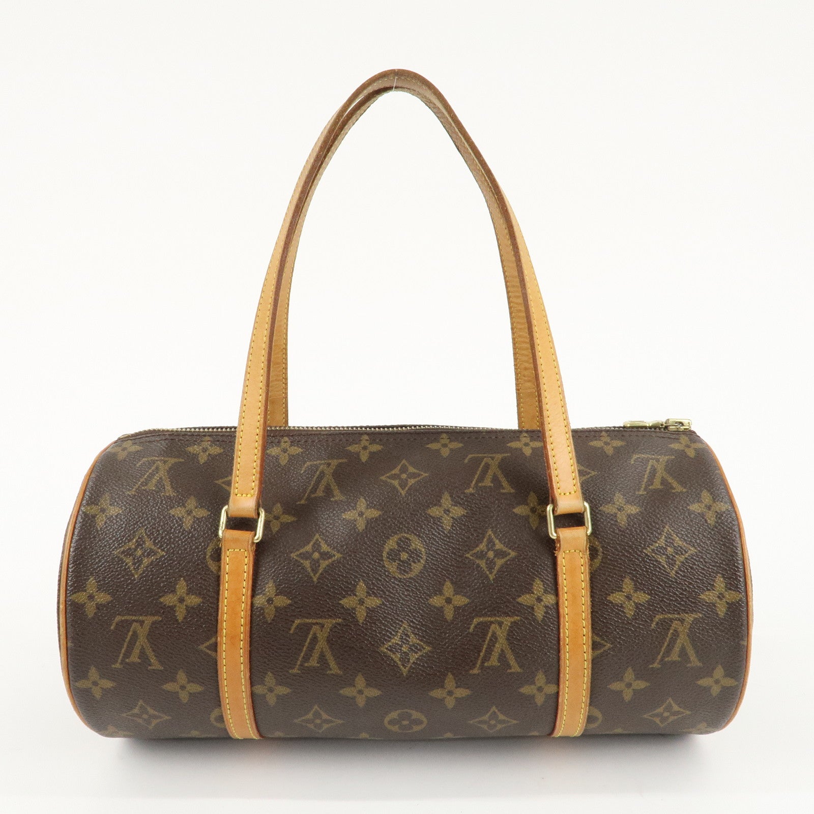 Louis Vuitton Monogram Papillon 30 Hand Bag New Style M51385 Used