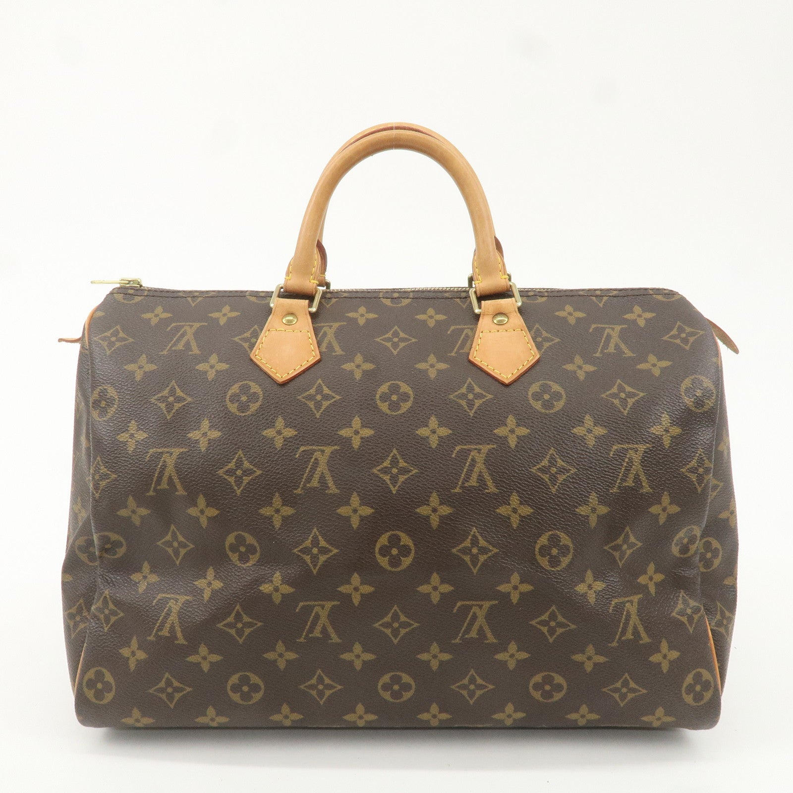 Louis Vuitton Monogram Speedy 35 Hand Bag Boston Bag M41524