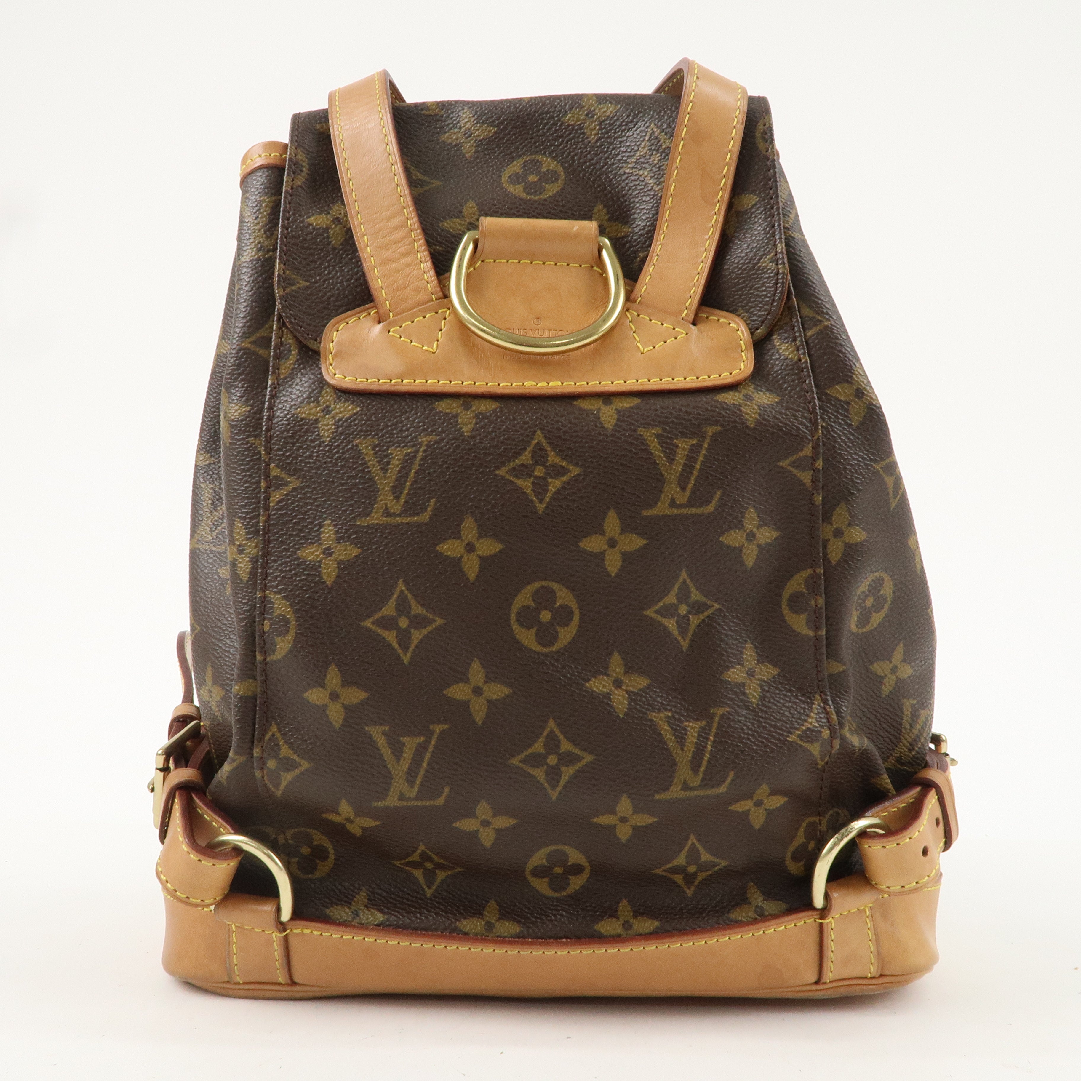 Louis Vuitton Monogram Montsouris MM Back Pack Backpack  M51136