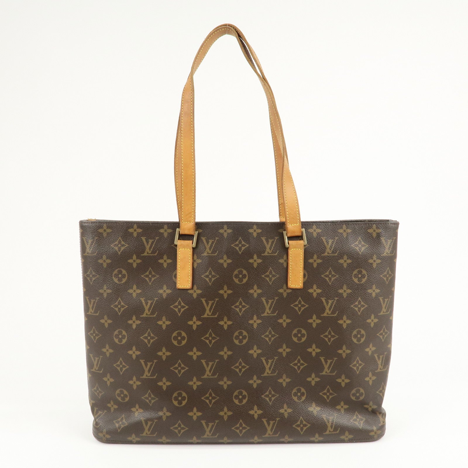 Louis Vuitton Monogram Luco Tote Bag Hand Bag Brown M51155