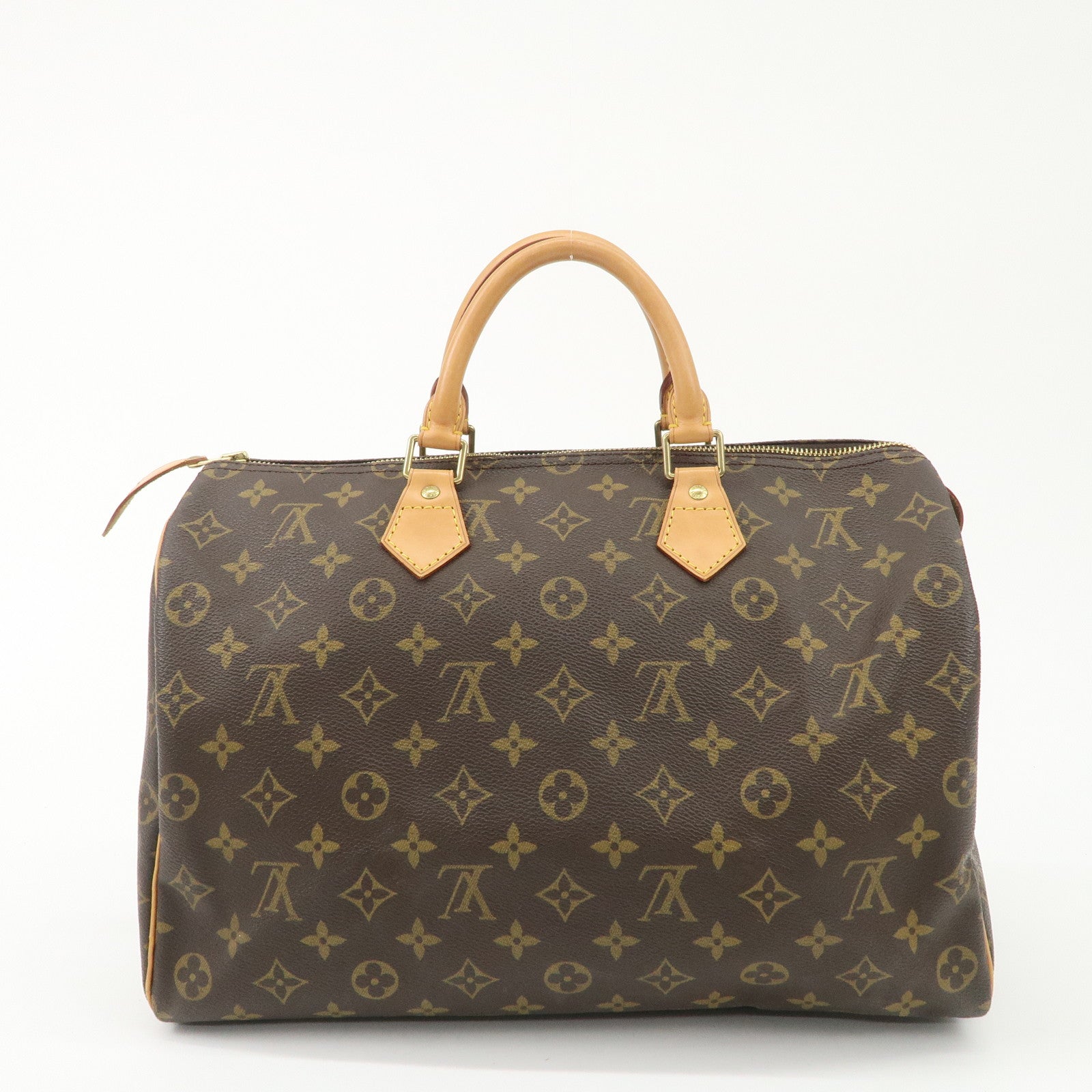 Louis Vuitton Monogram Speedy 35 Hand Bag Boston Bag M41524 Used