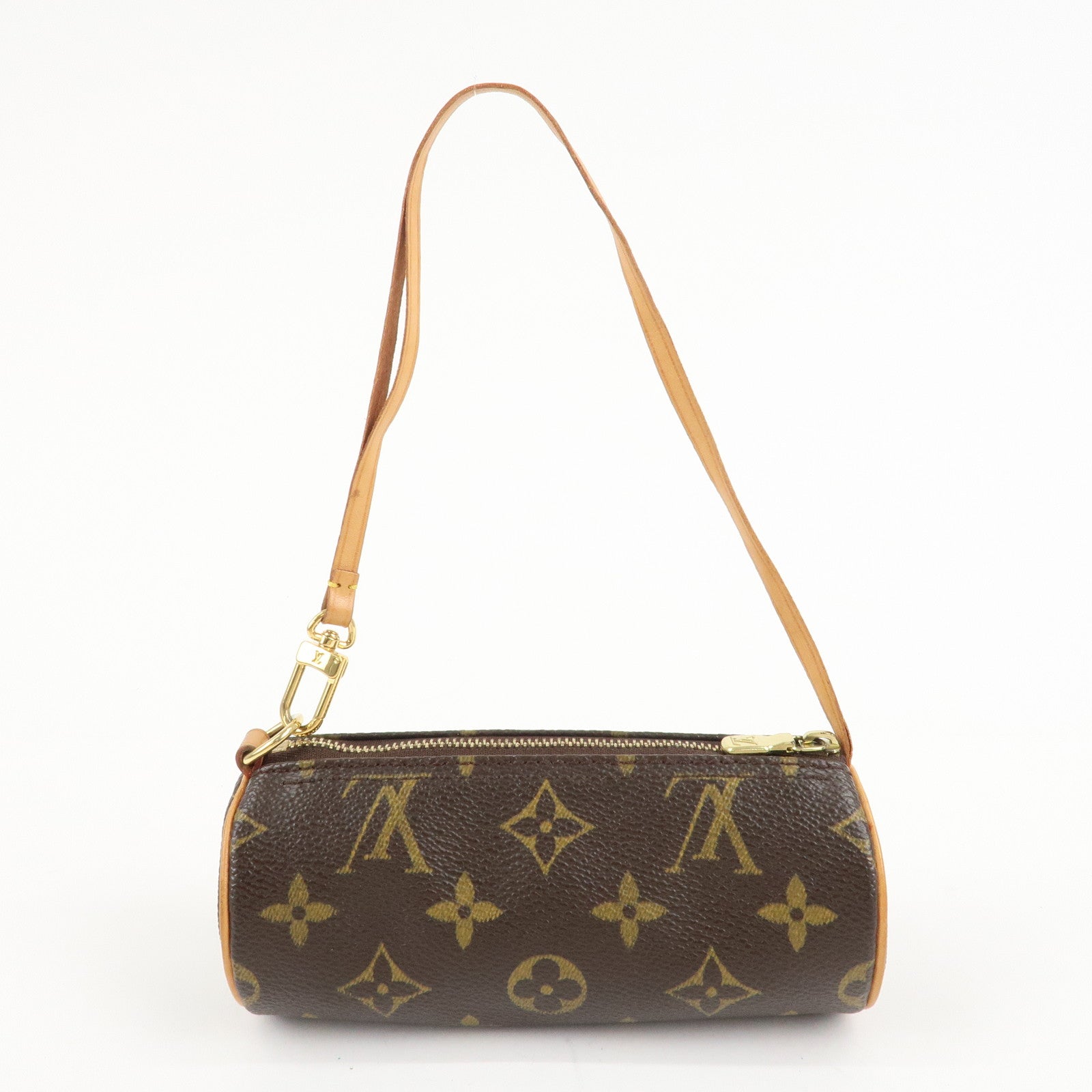 Louis Vuitton Monogram Papillon Pouch For Papillon Bag Brown Used