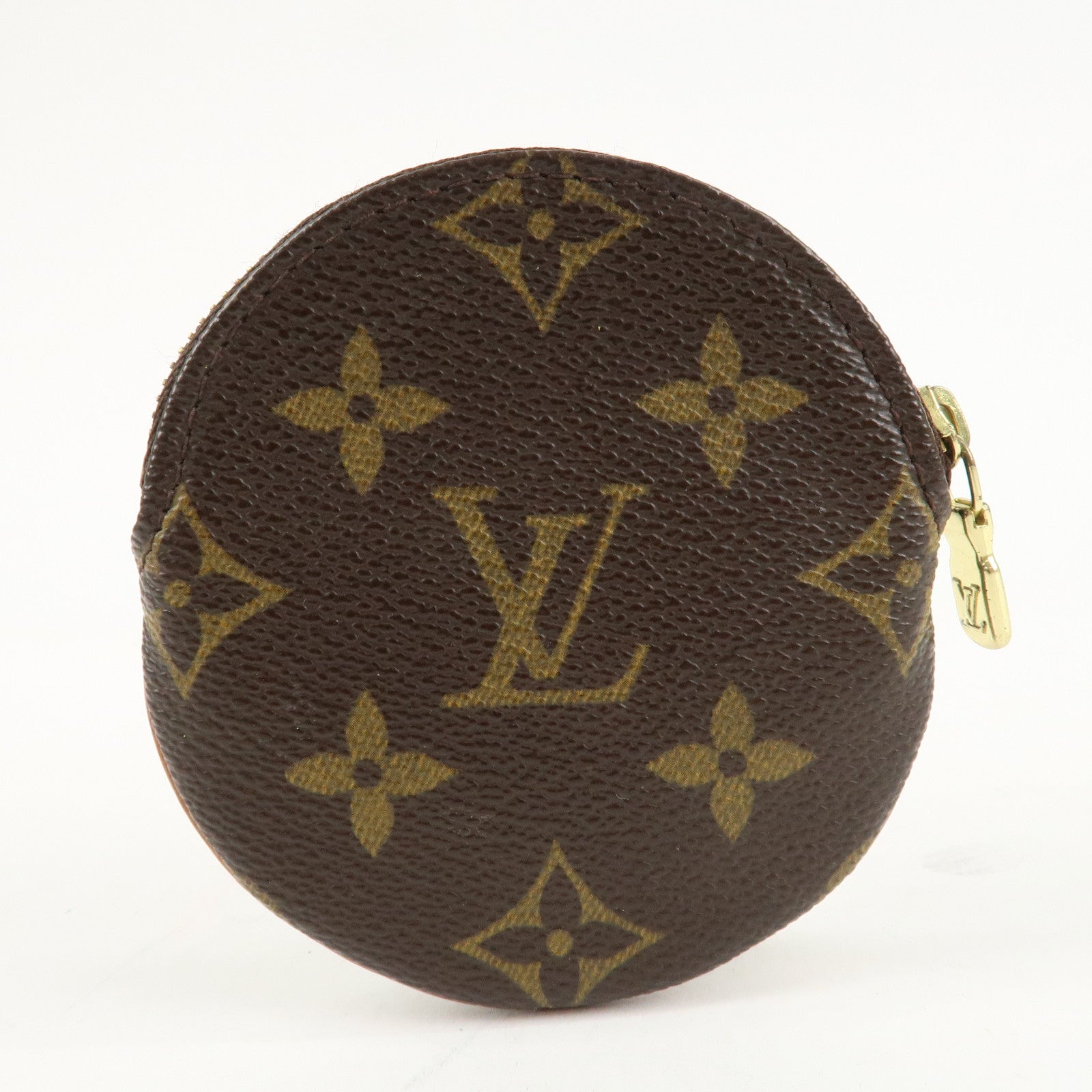 Louis Vuitton Monogram Porte Monnaie Rond Coin Case M61926