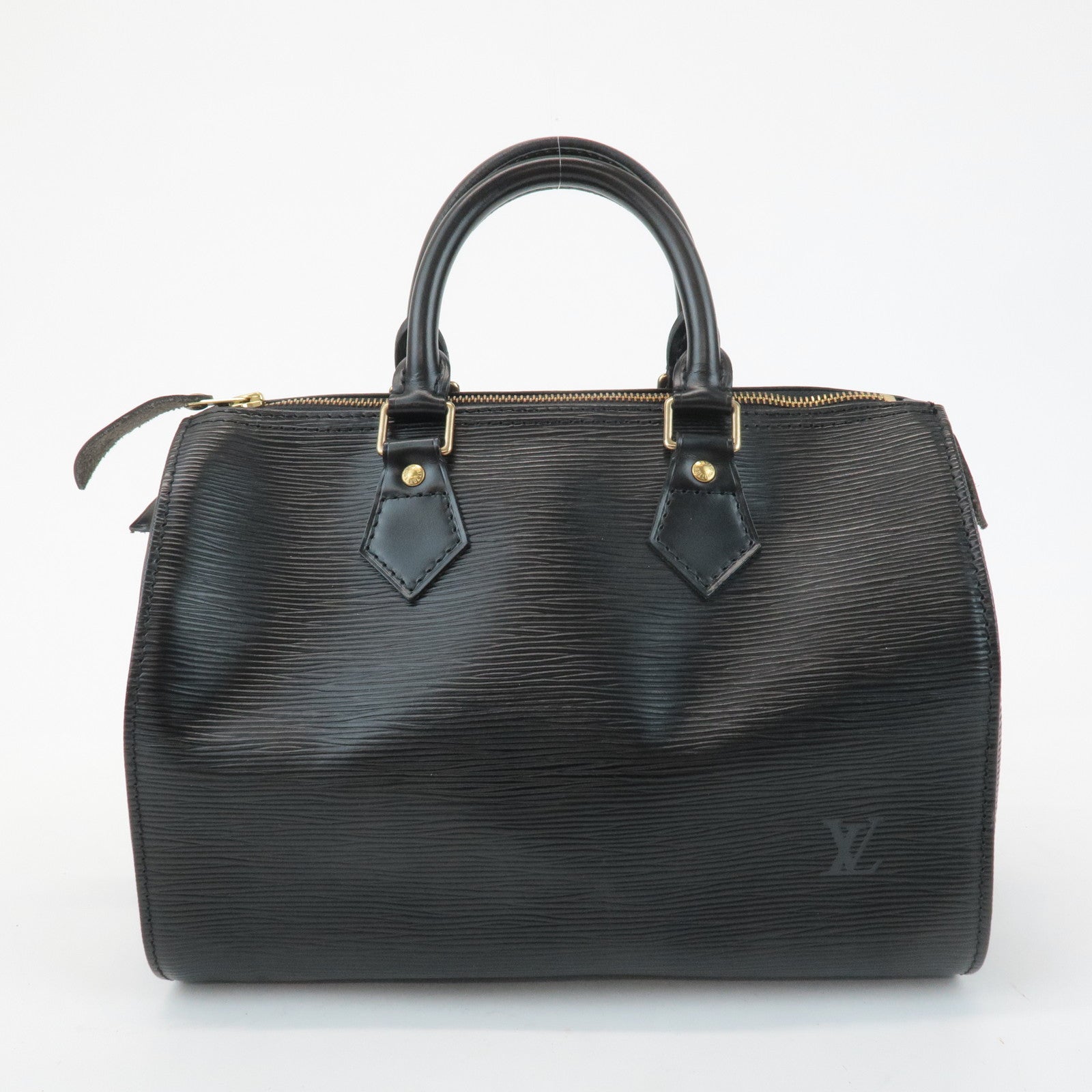 Louis Vuitton Epi Speedy 25 Boston Bag Hand Bag Noir M43012 Used