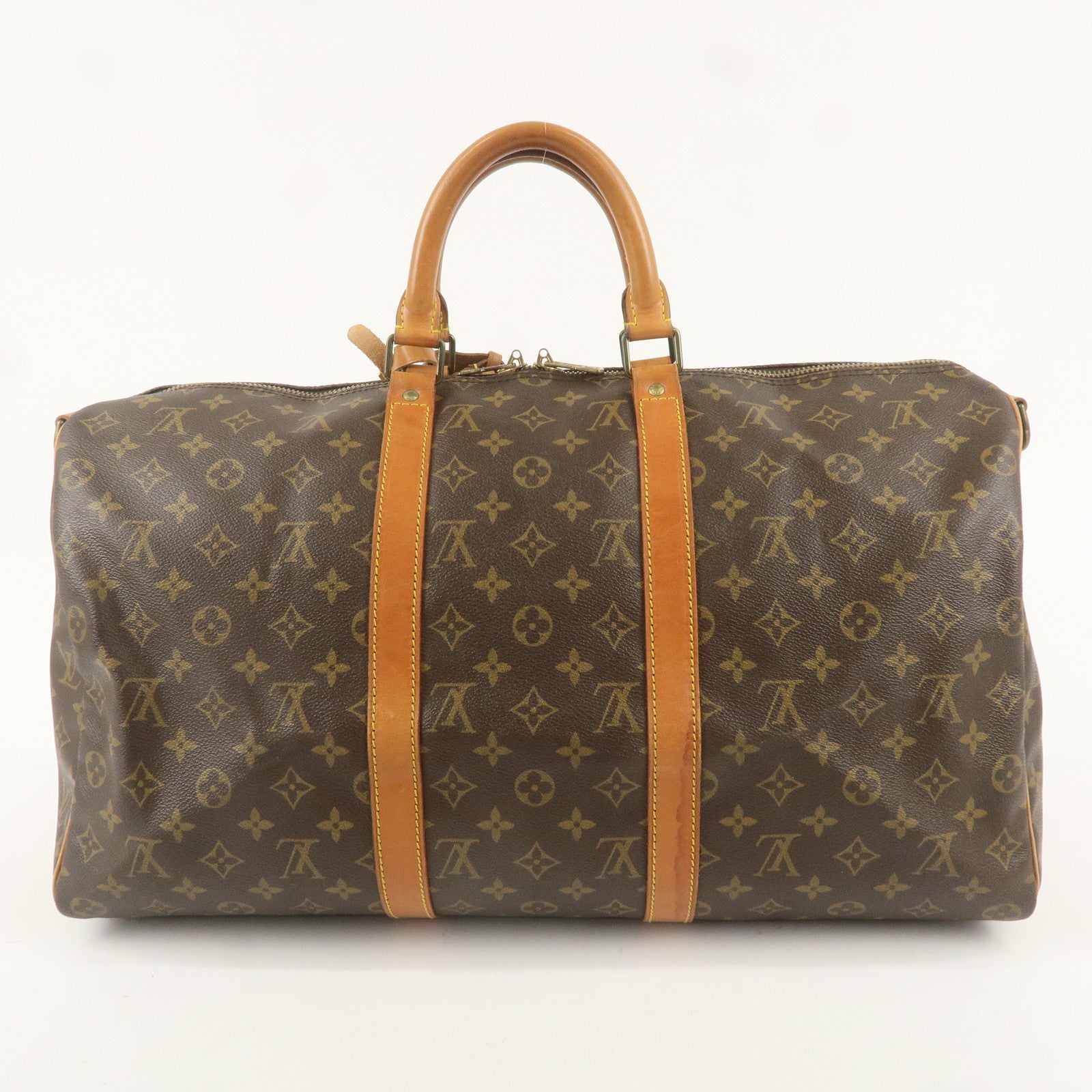 Louis Vuitton Monogram Keep All 50 Boston Bag M41416