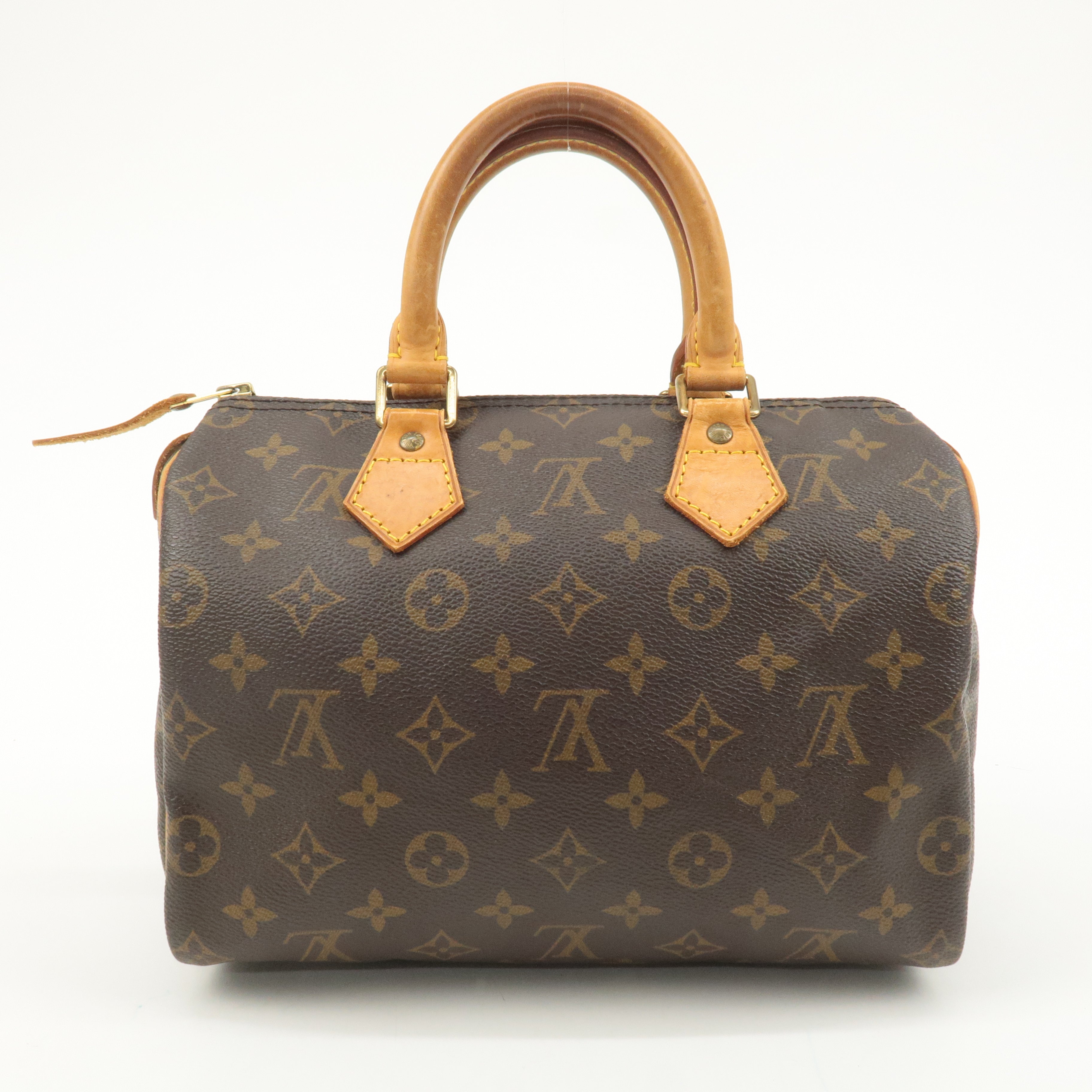 Louis Vuitton Monogram Speedy 25 Hand Bag Boston Bag M41528