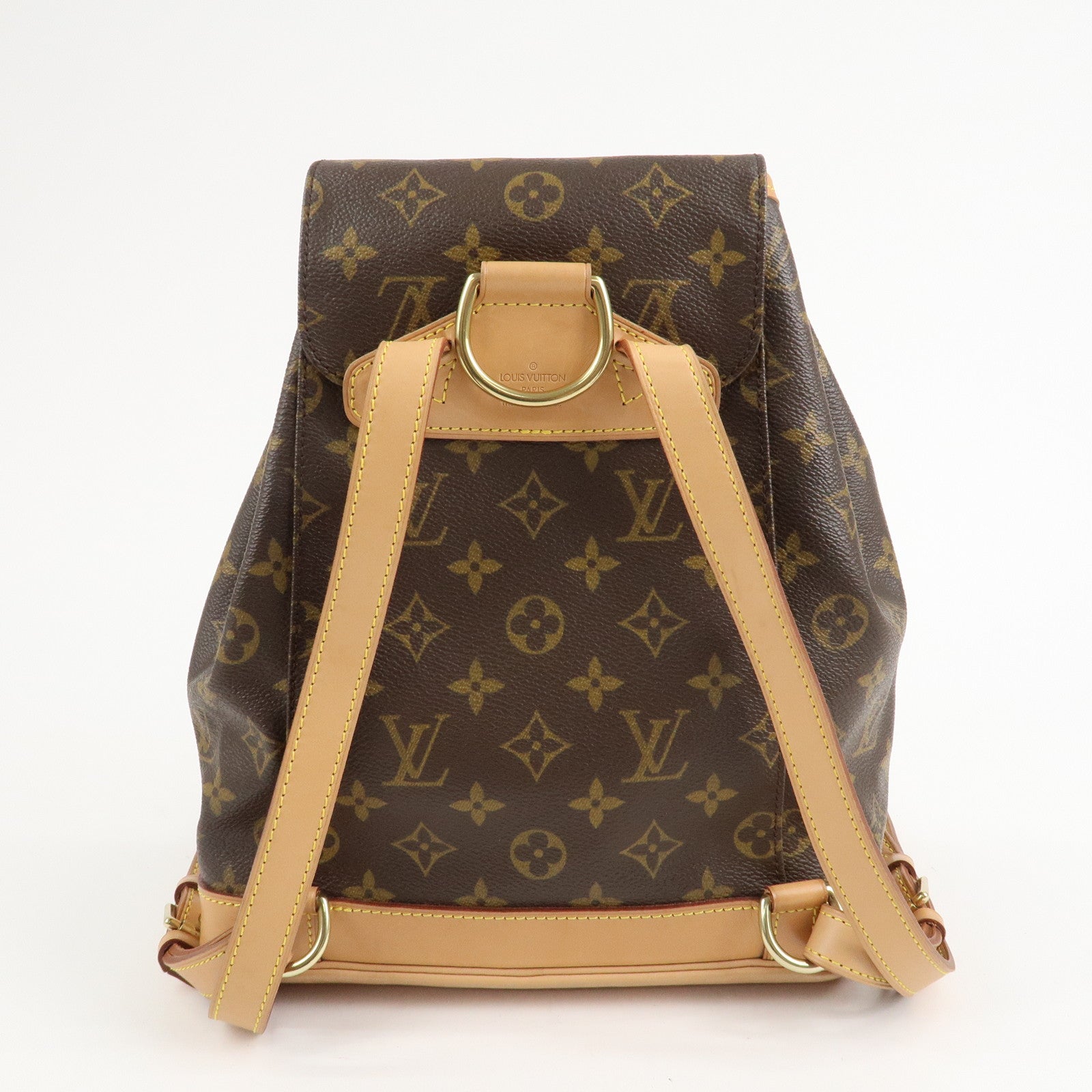 Louis Vuitton Monogram Montsouris MM Back Pack Bag M51136