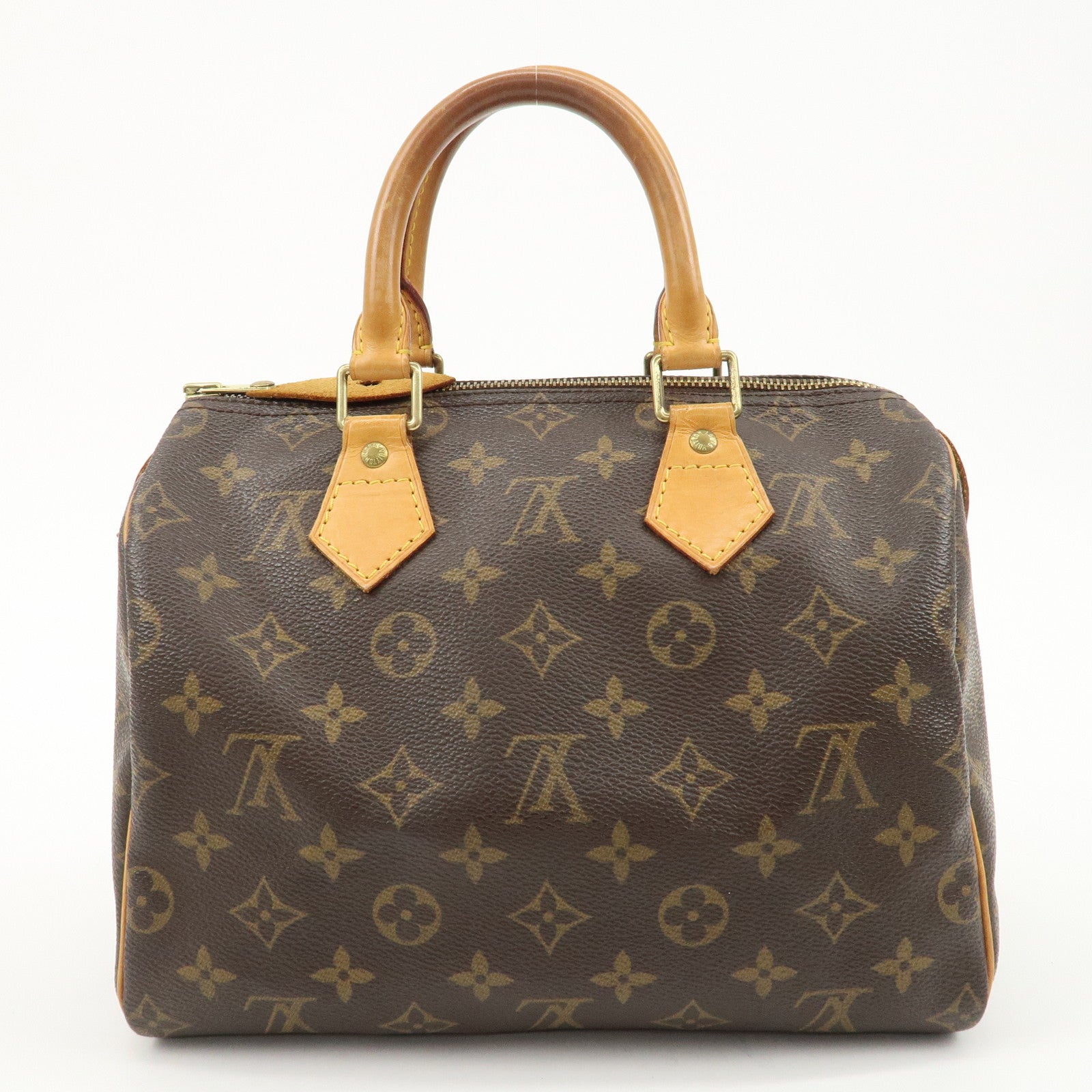 Louis Vuitton Monogram Speedy 25 Hand Bag Boston Bag M41528 Used