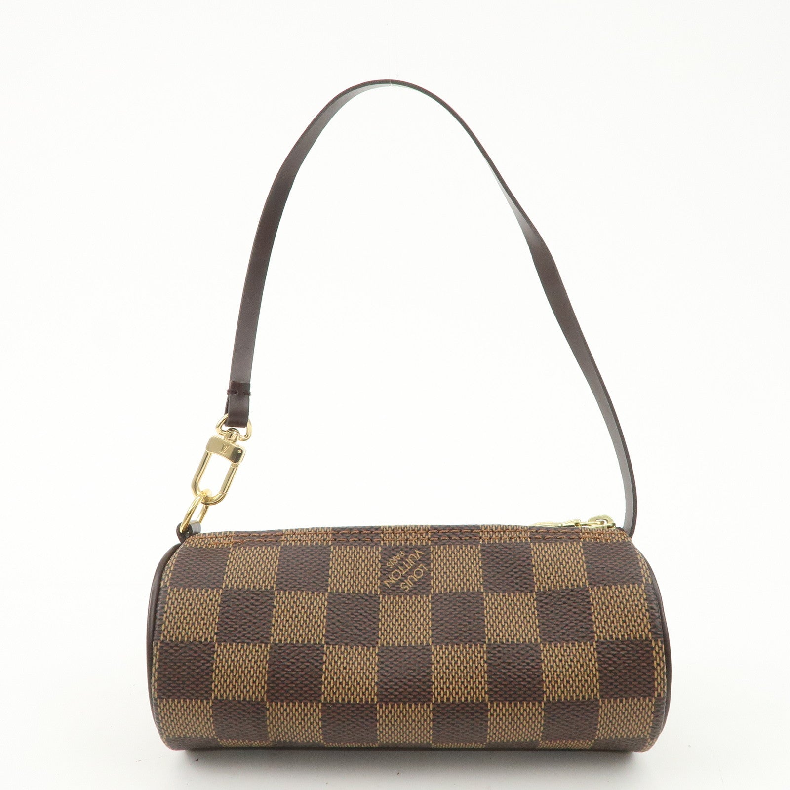 Louis Vuitton Damier Ebene Mini Pouch for Papillon Bag Brown