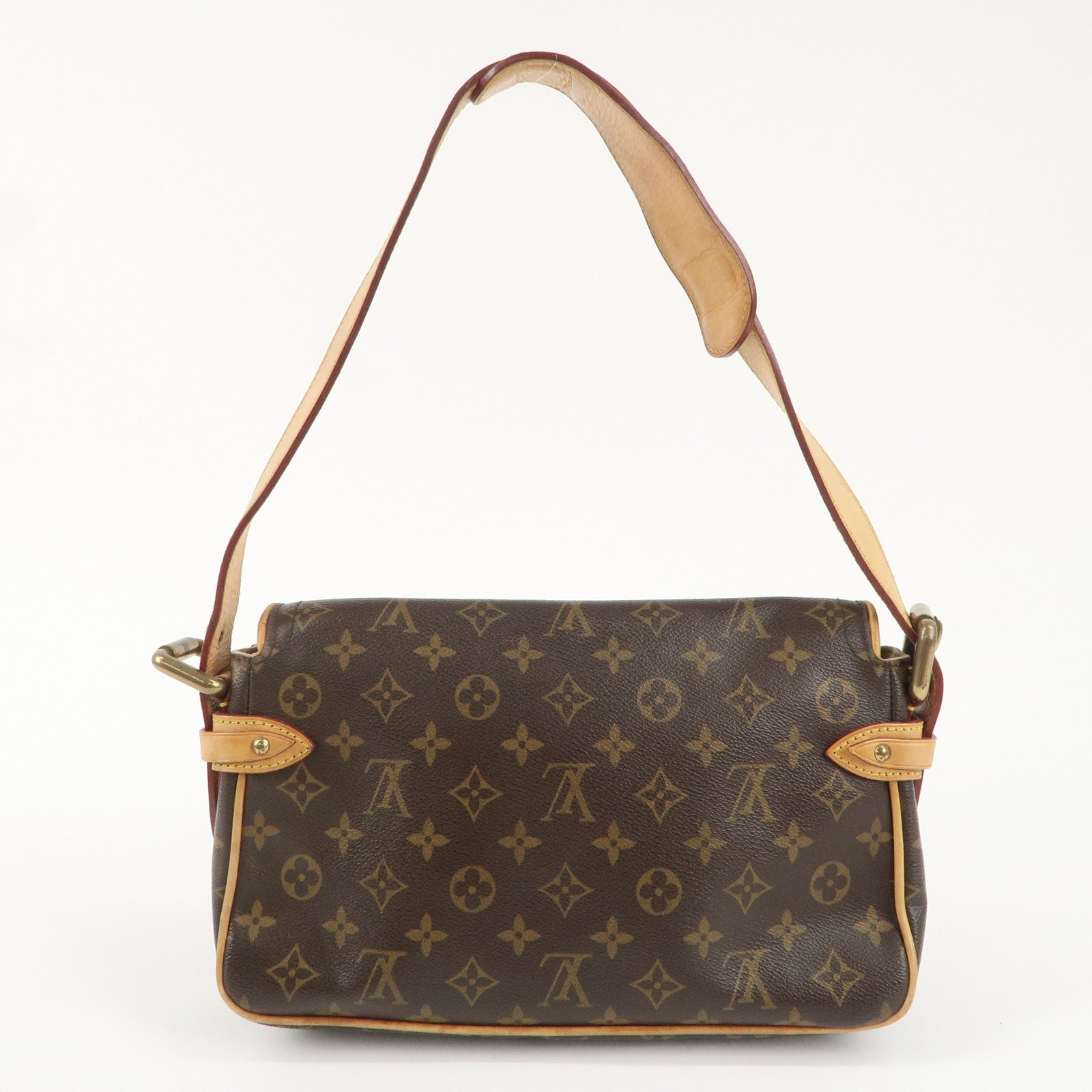 Louis Vuitton Monogram Hudson PM Shoulder Bag Brown M40047