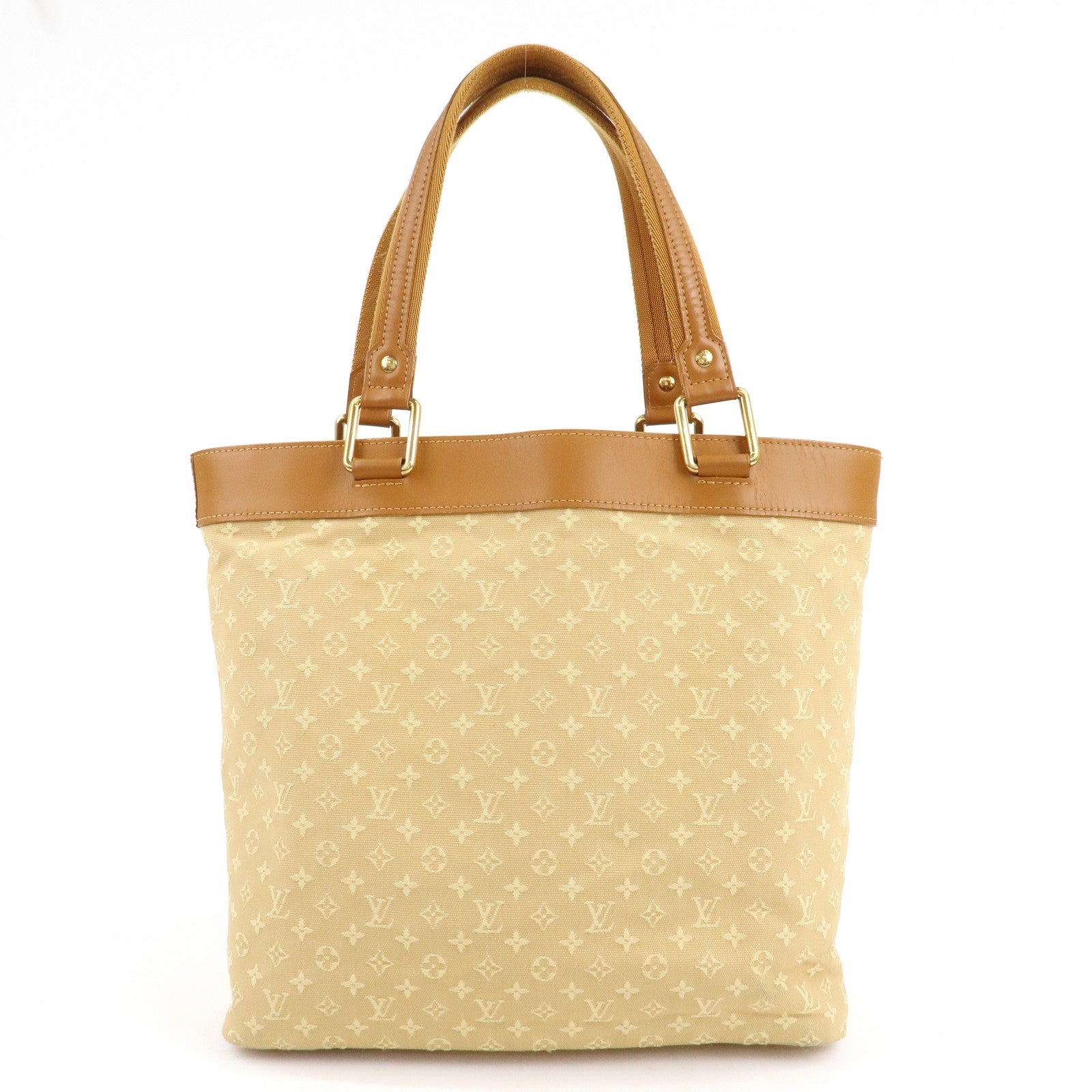 Louis Vuitton Monogram Mini Lucille GM Tote Bag Beige M92683