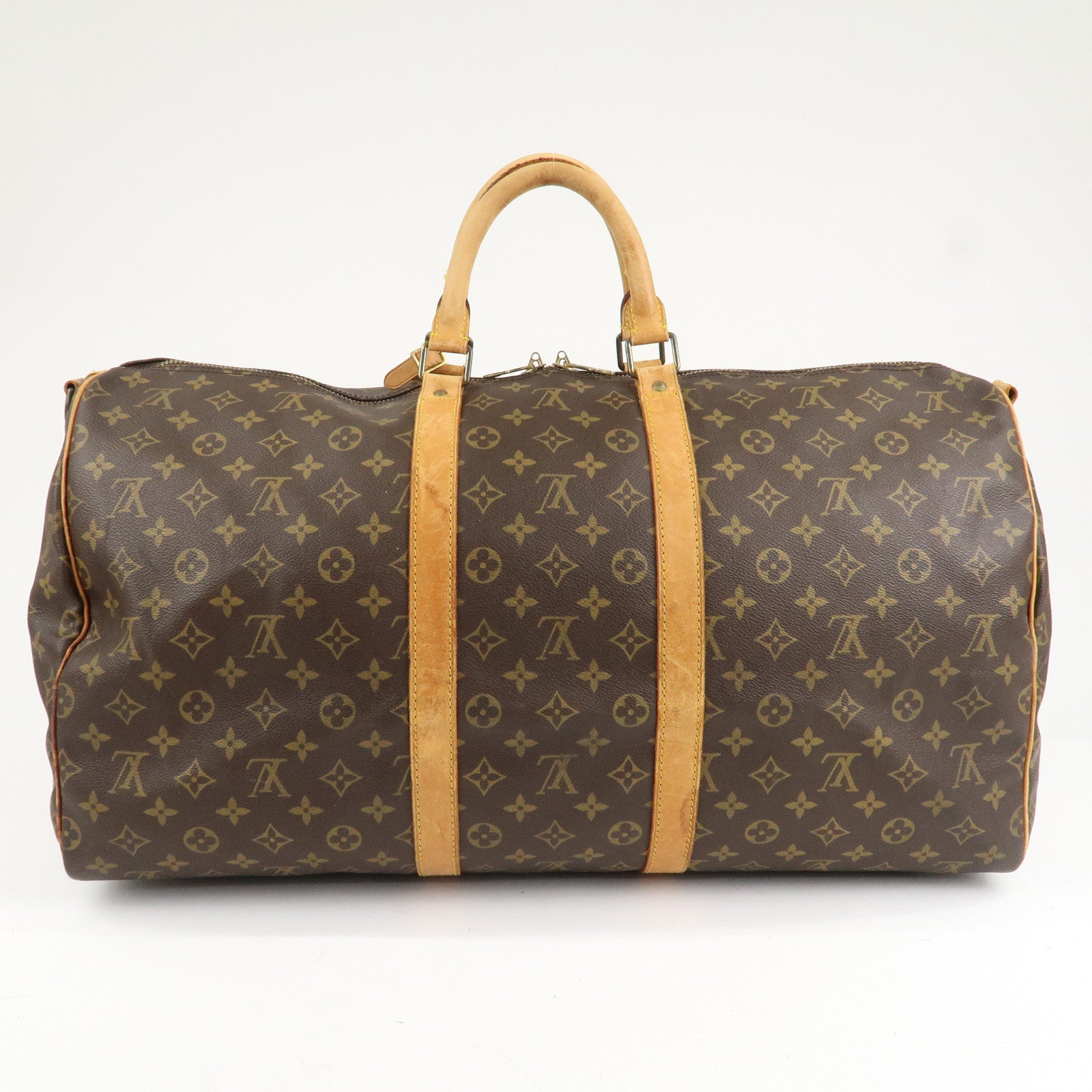 Louis Vuitton Monogram Keep All Bandouliere 55 Boston Bag M41414 Used