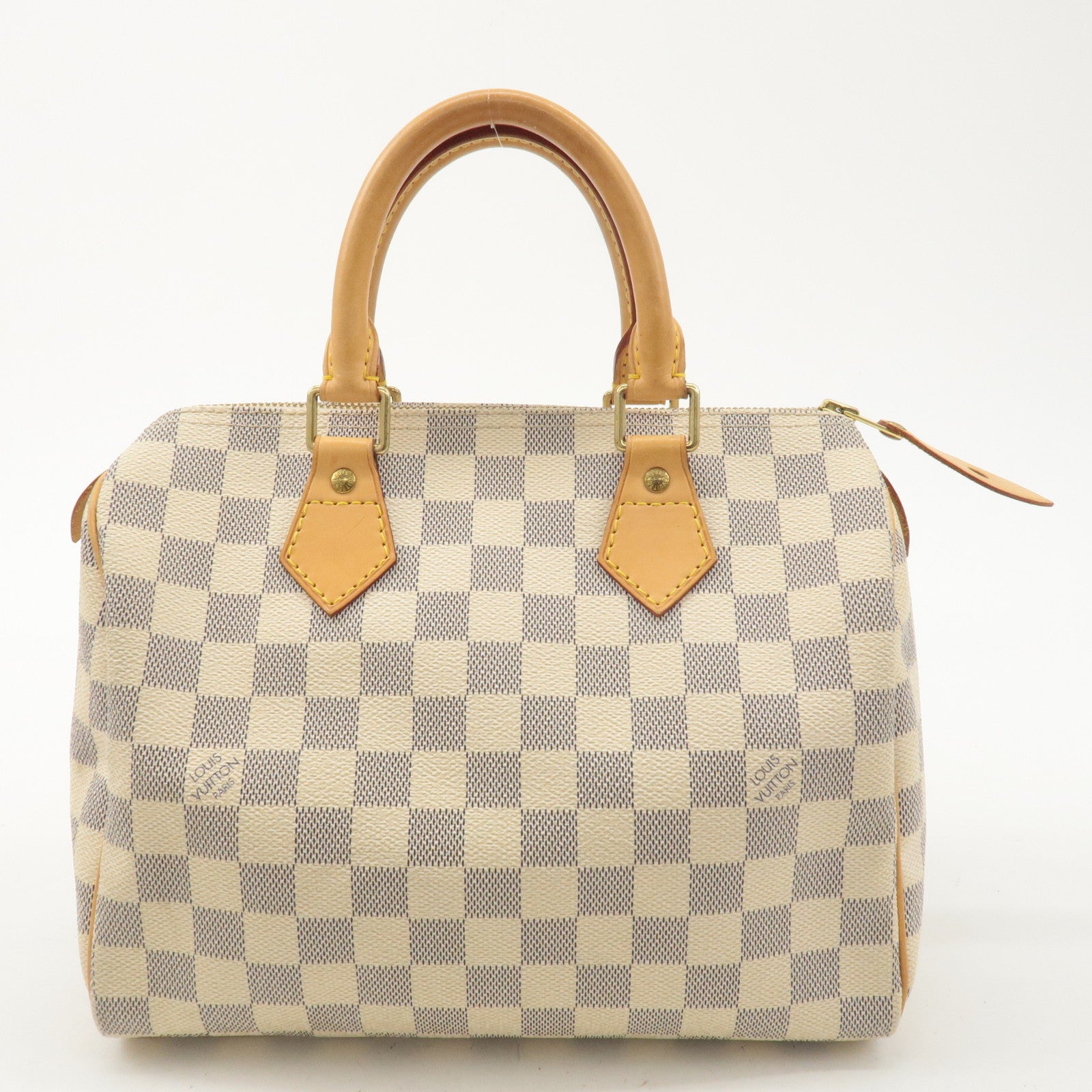 Louis Vuitton Damier Azur Speedy 25 Boston Hand Bag N41534