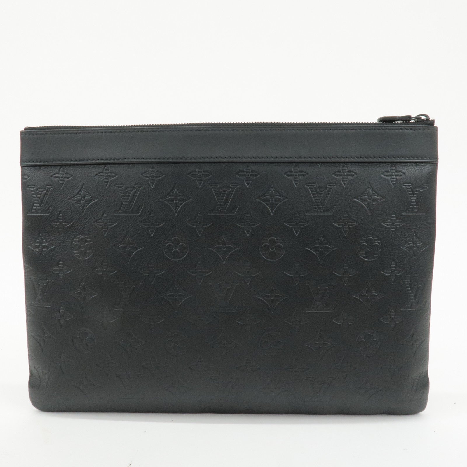 Louis Vuitton Monogram Shadow Pochette Discovery Hand Bag M62903 Used